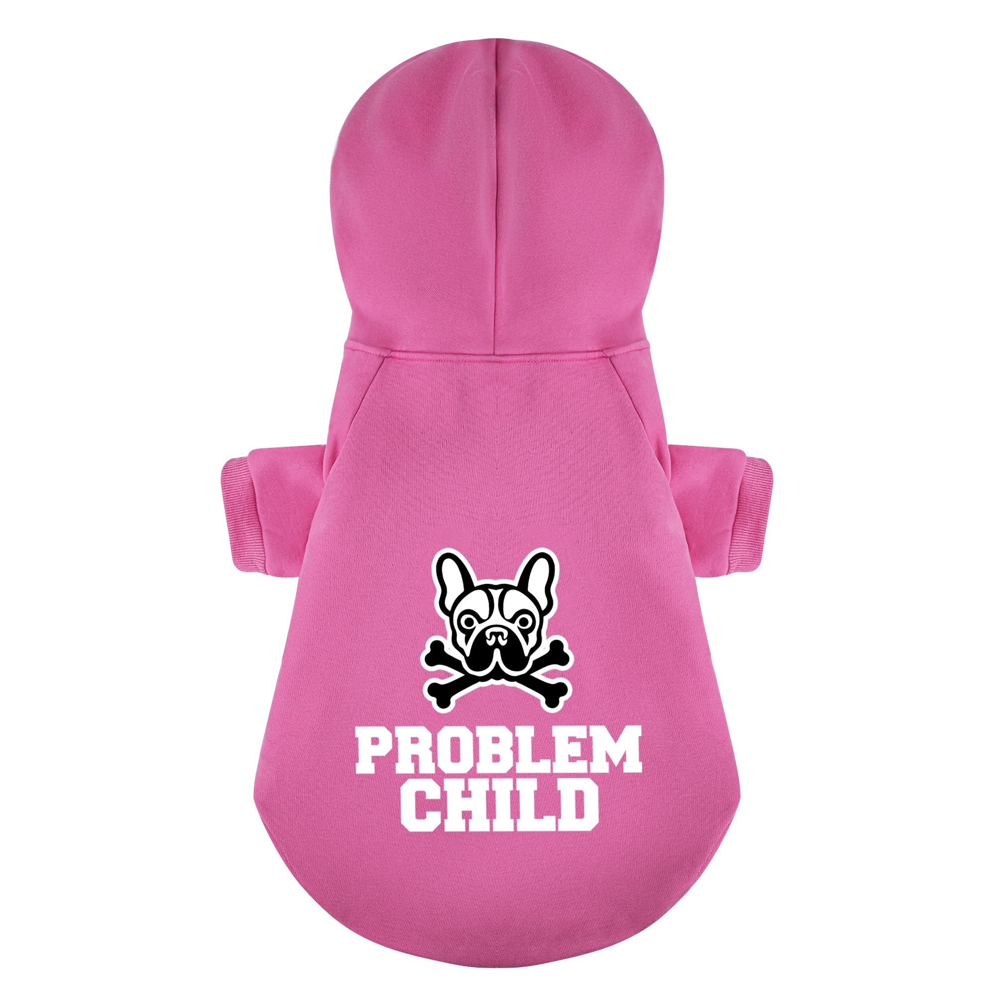 Problem French Bulldog Dog Hoodie for Training Sessions-fadou