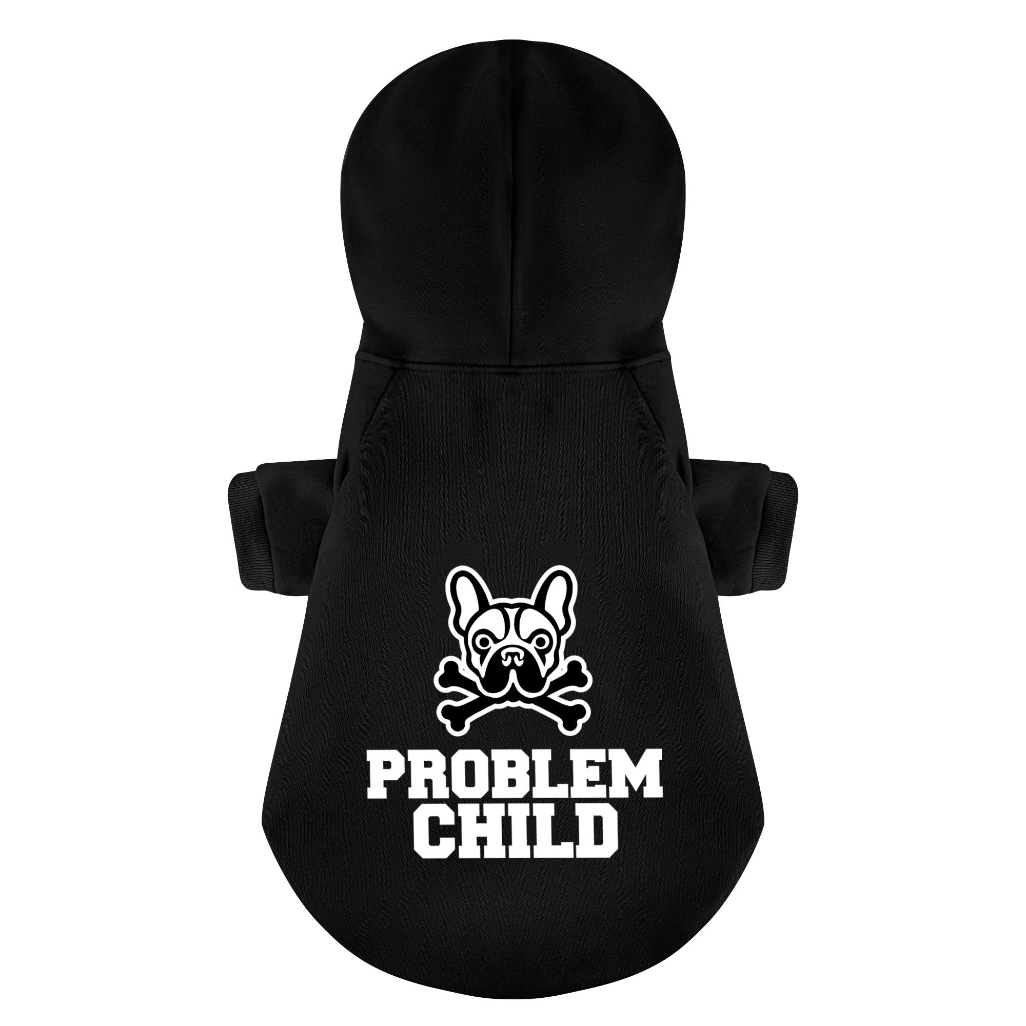 Problem French Bulldog Dog Hoodie for Training Sessions-fadou