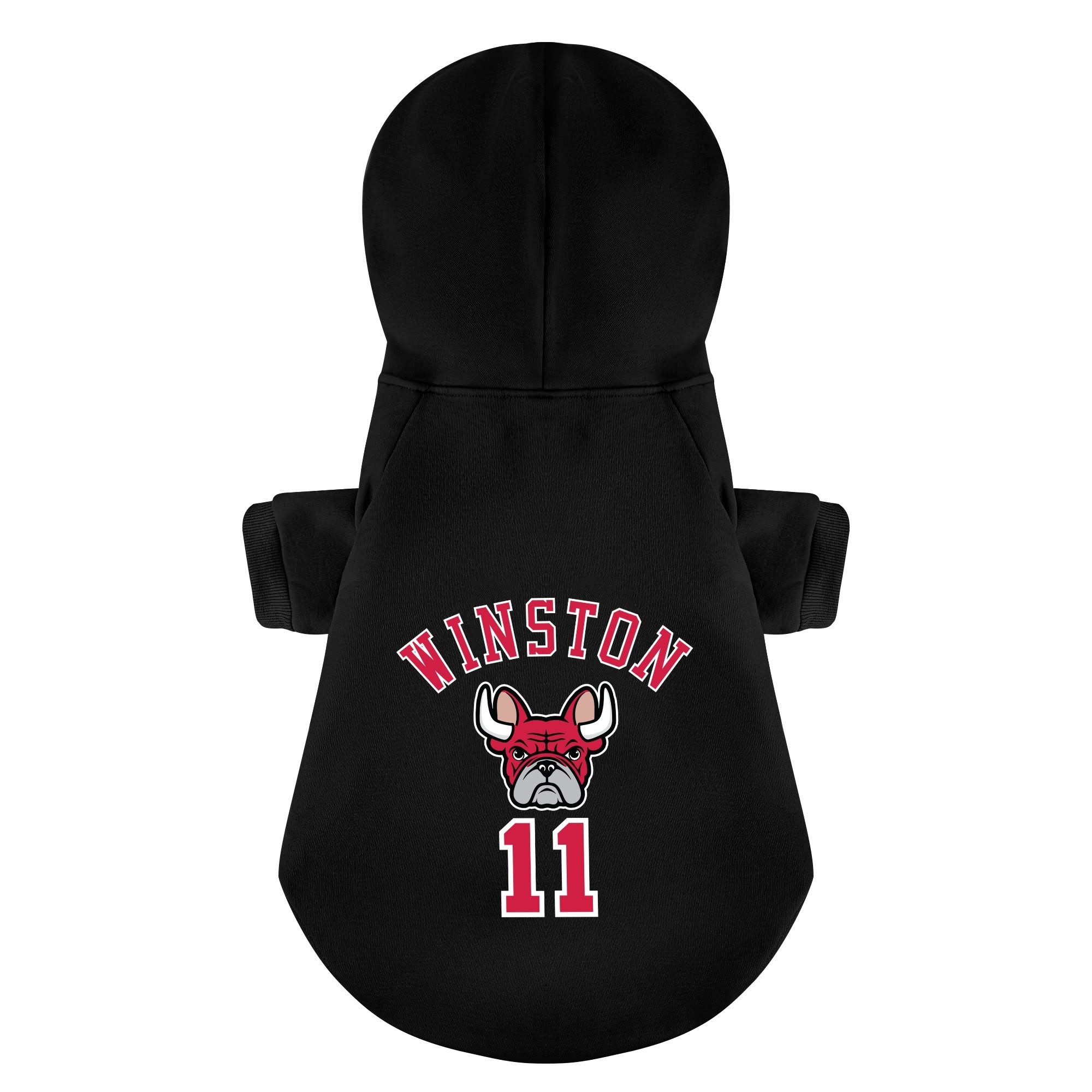 Personalized French Bulldog Hoodies with Custom for French Bulldogs-fadou