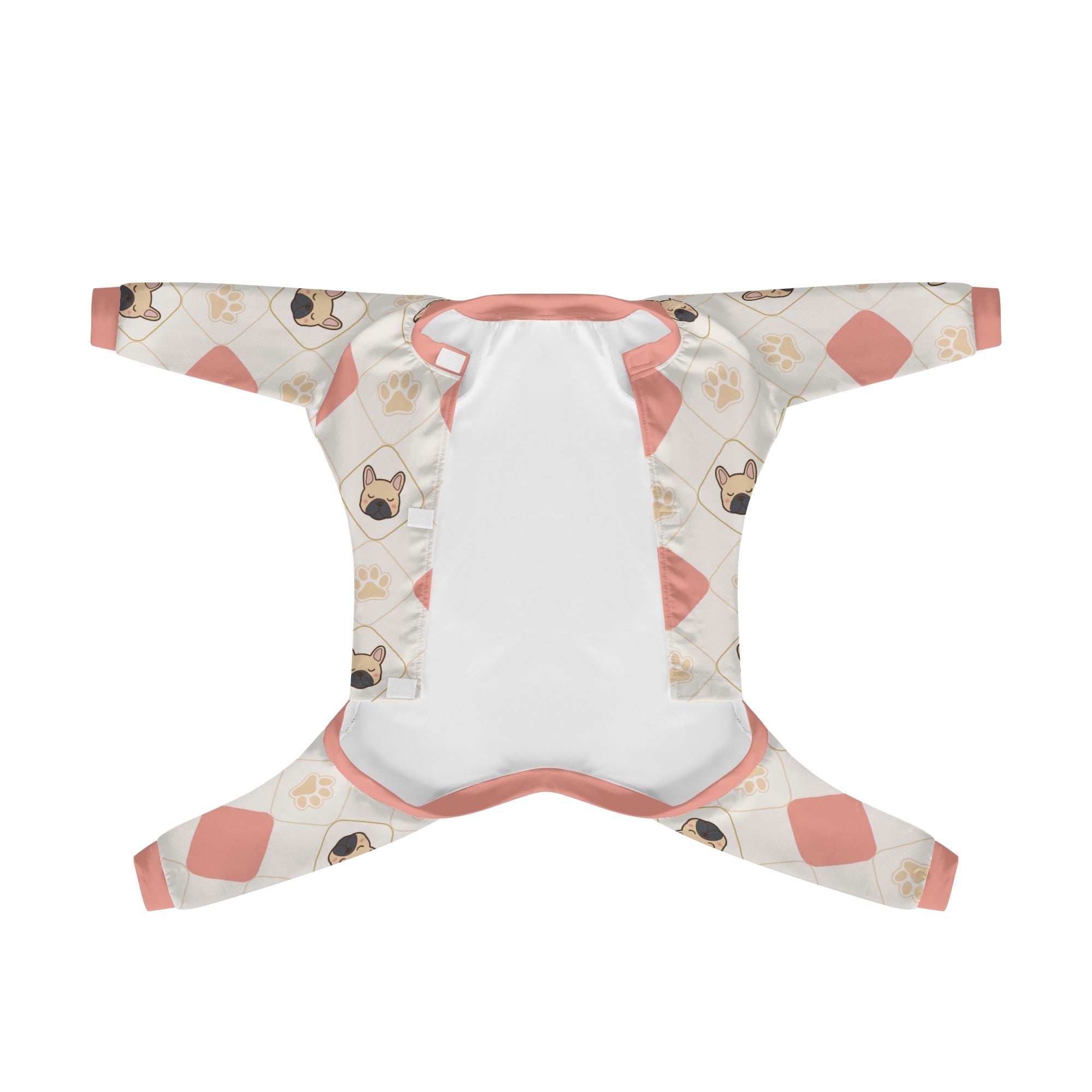 French Bulldog Ultra-Soft Dog Pajamas for Flat-Face Breeds-fadou