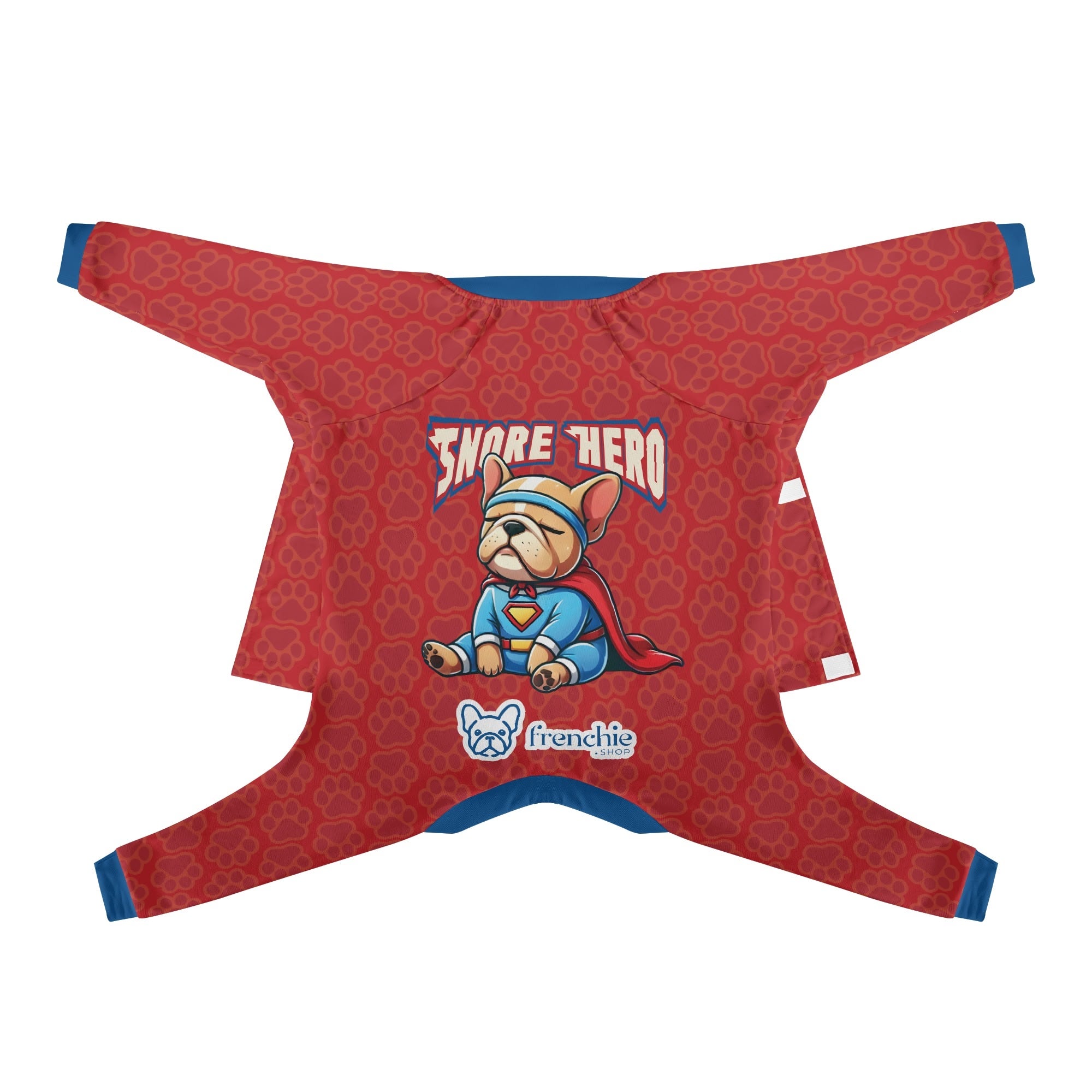 SNORE French Bulldog Dog Pajamas for Outdoor Adventures-fadou