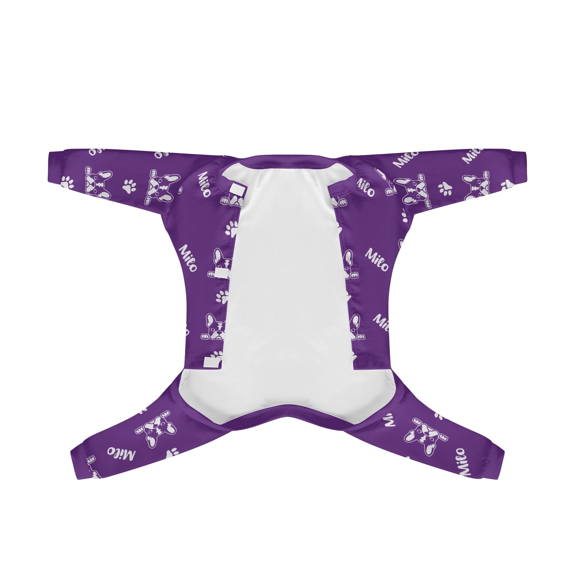 Frenchie Personalized Dog Pajamas for Outdoor Adventures-fadou