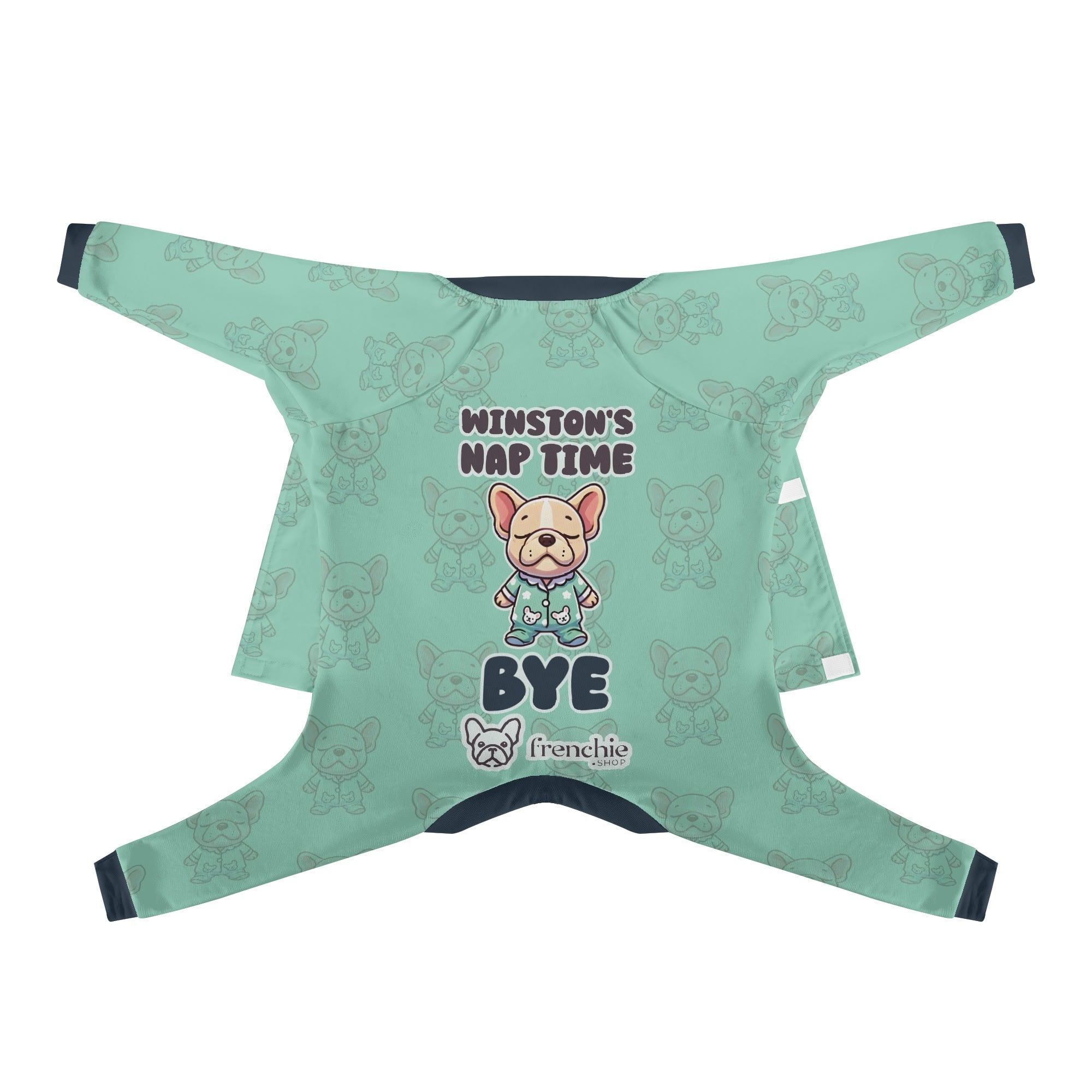 French Bulldog Personalized Pet Sleepwear for Cozy Nights-fadou