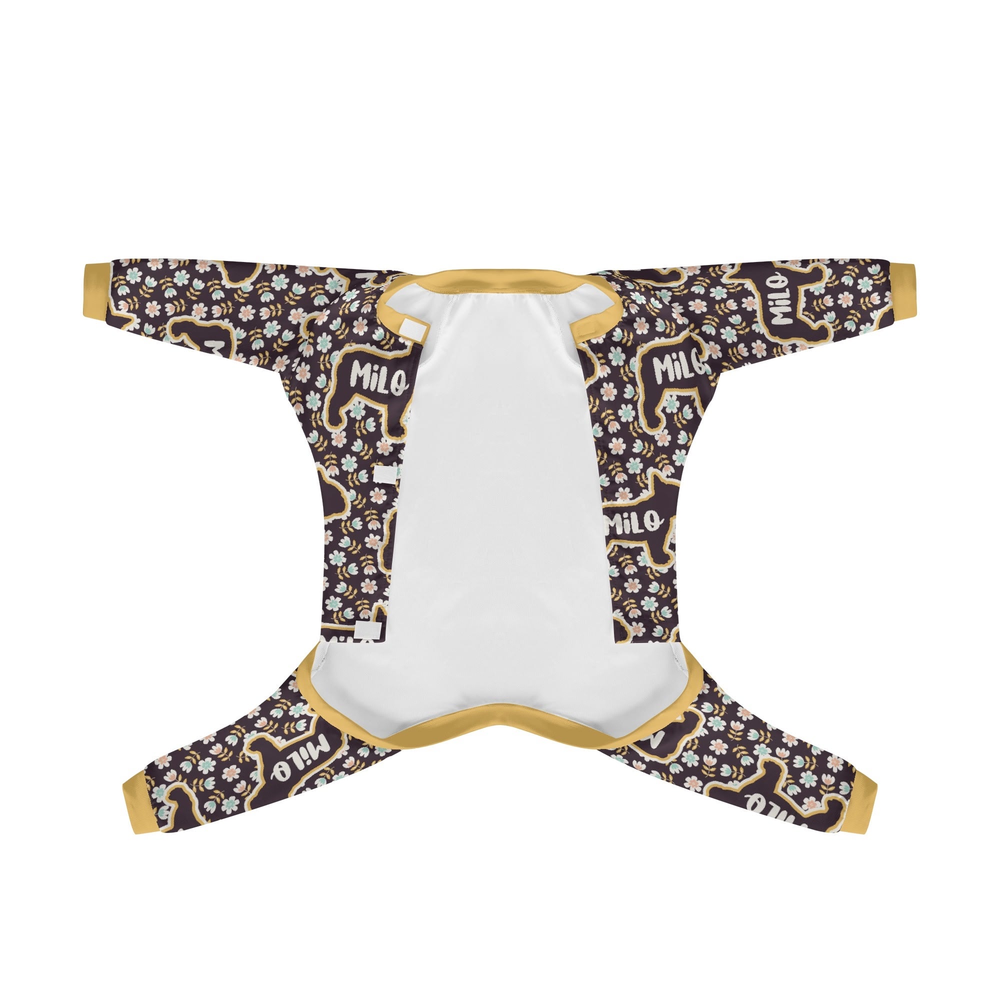 French Bulldog Personalized Cozy Loungewear for Daily Walks-fadou