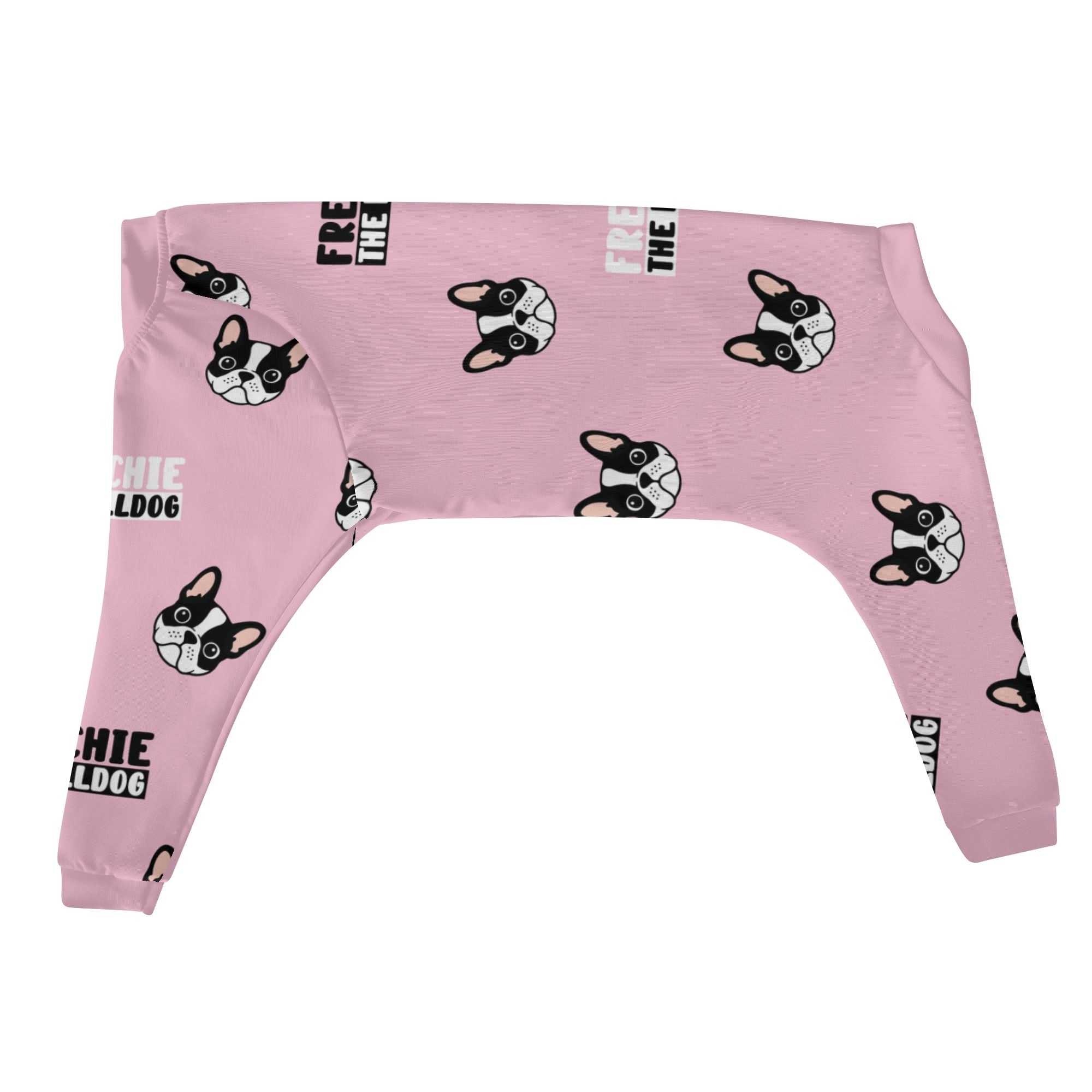 French Bulldog Stylish Night Outfit for Short-Nosed Dogs-fadou