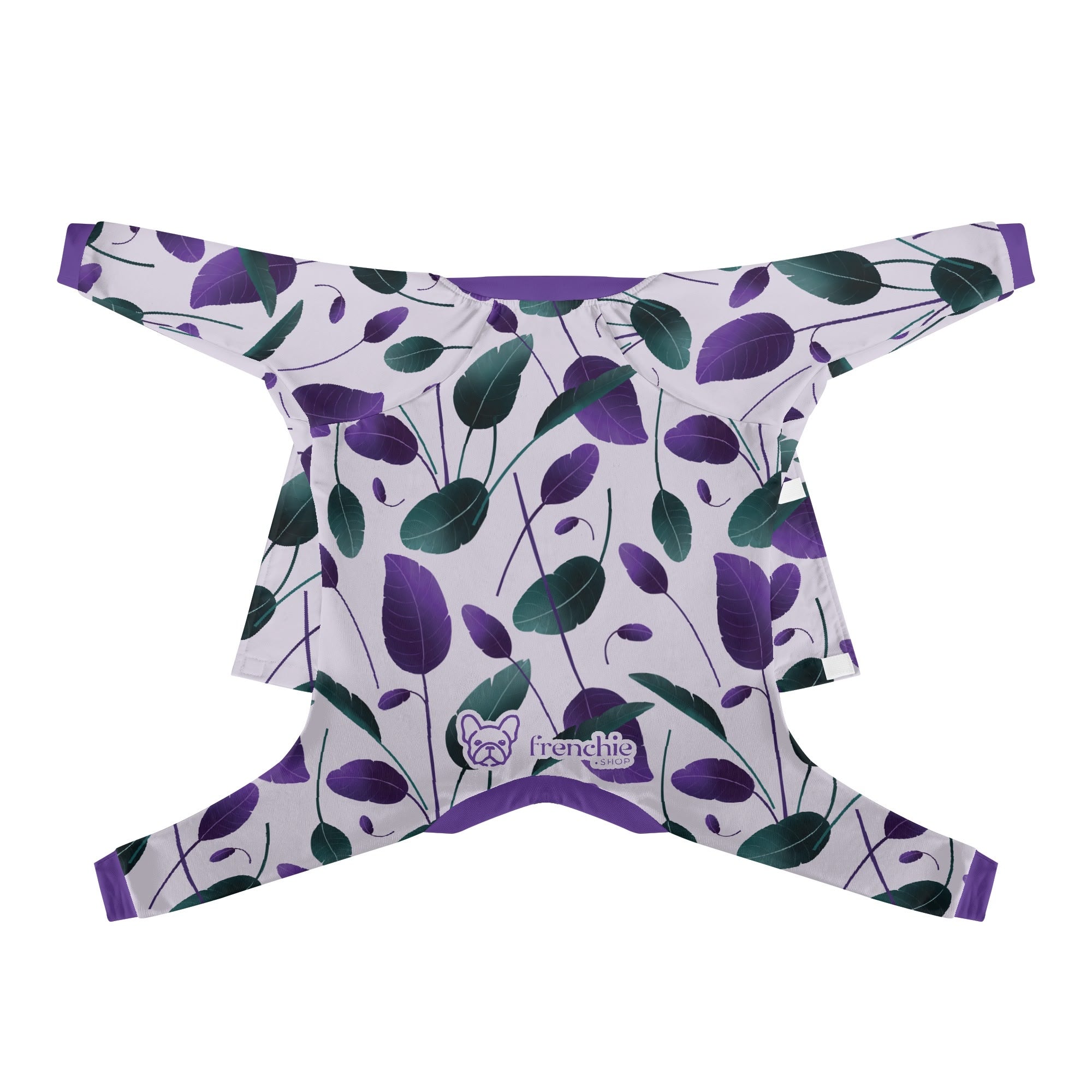 Waffles French Bulldog Pet Sleepwear for Flat-Face Breeds-fadou