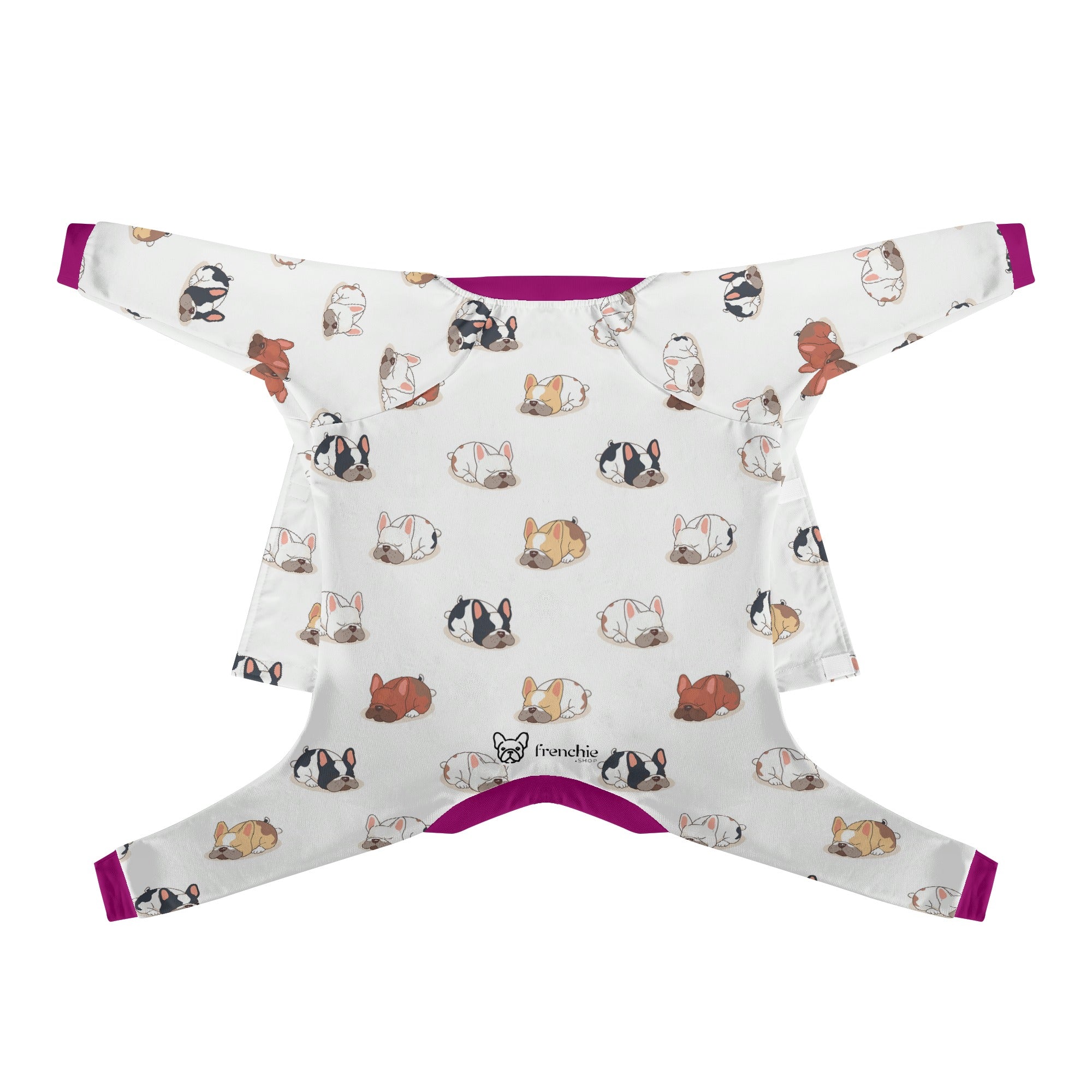 French Bulldog Soft Cozy Loungewear for Flat-Face Breeds-fadou