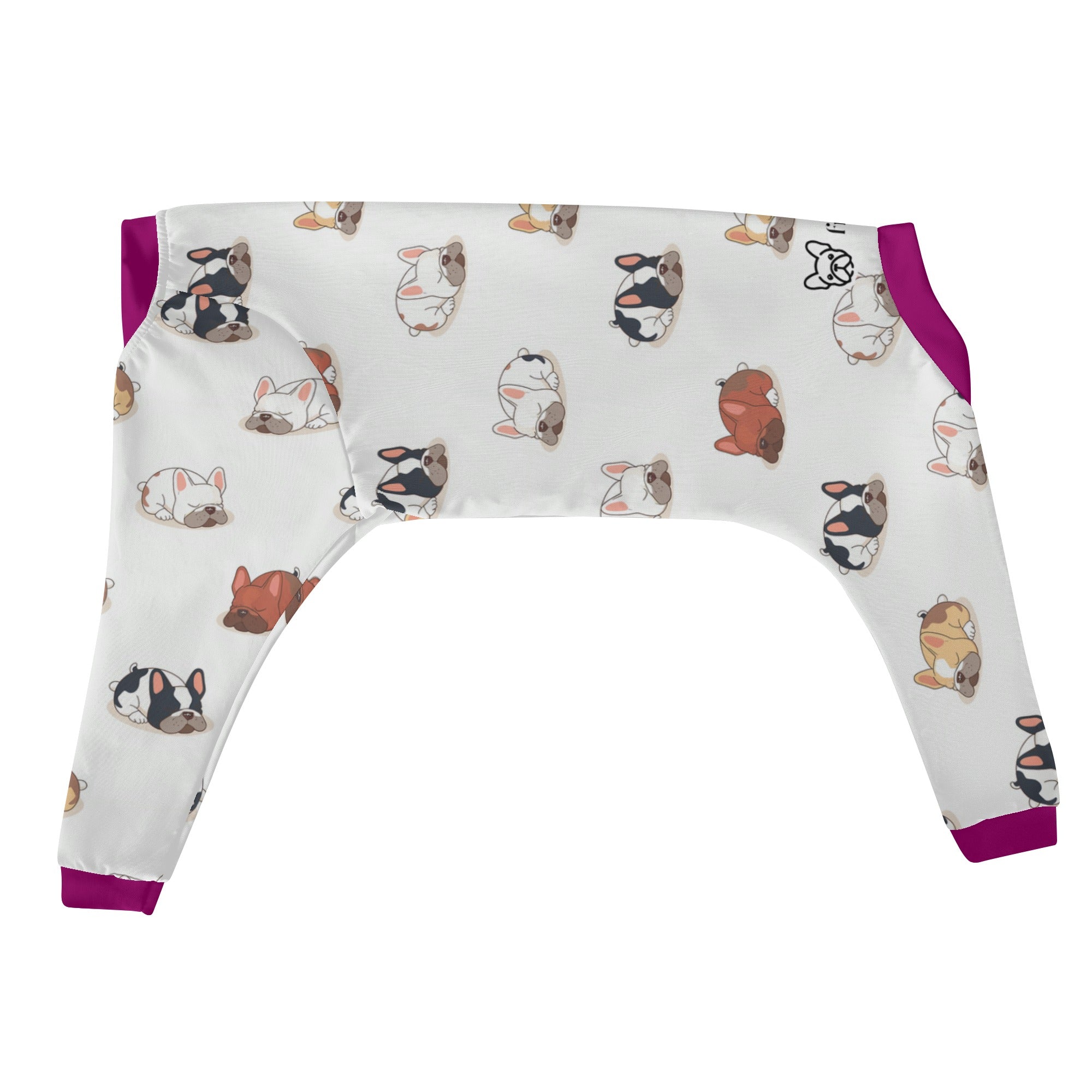 French Bulldog Soft Cozy Loungewear for Flat-Face Breeds-fadou
