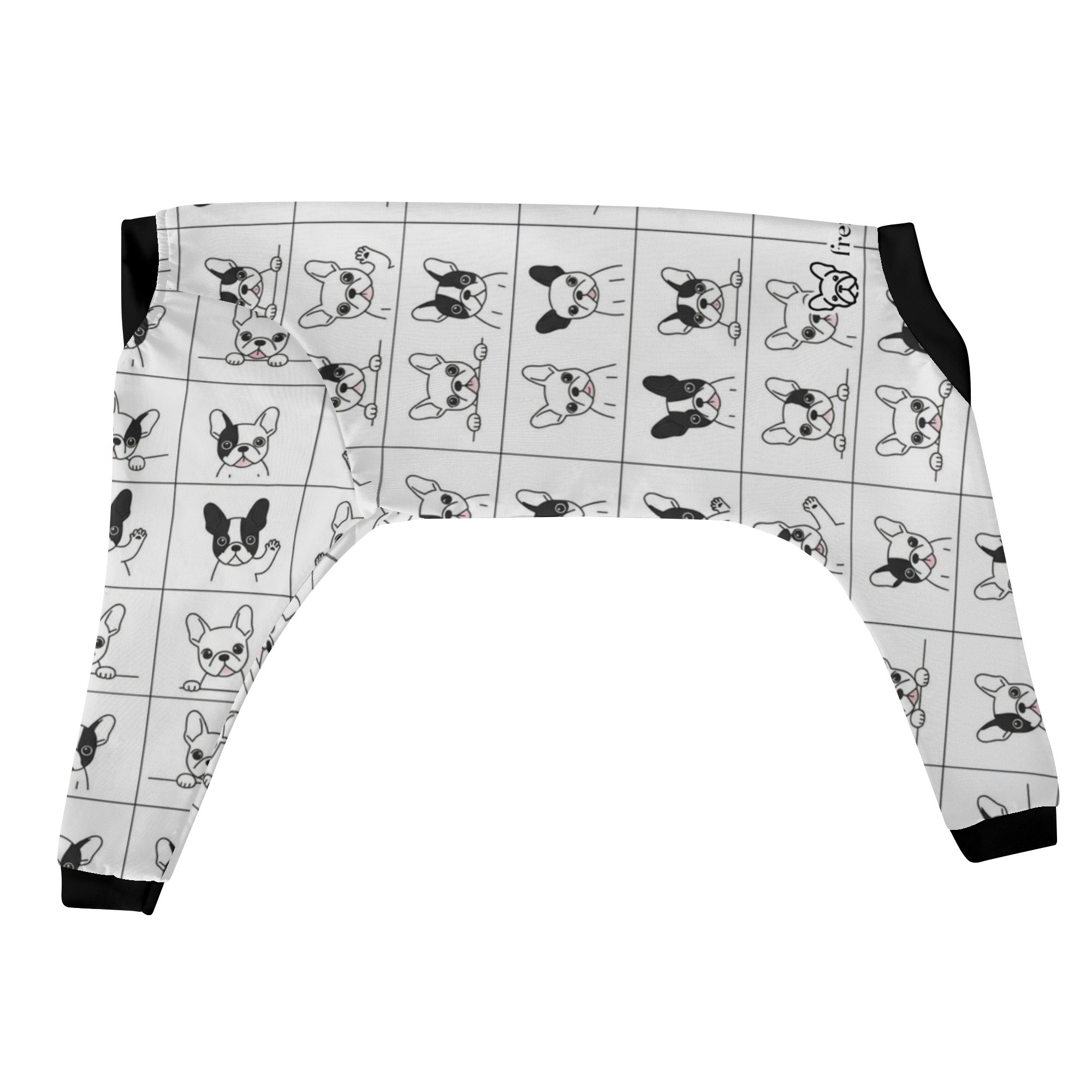 French Bulldog Cozy Pet Sleepwear for Brachycephalic Dogs-fadou