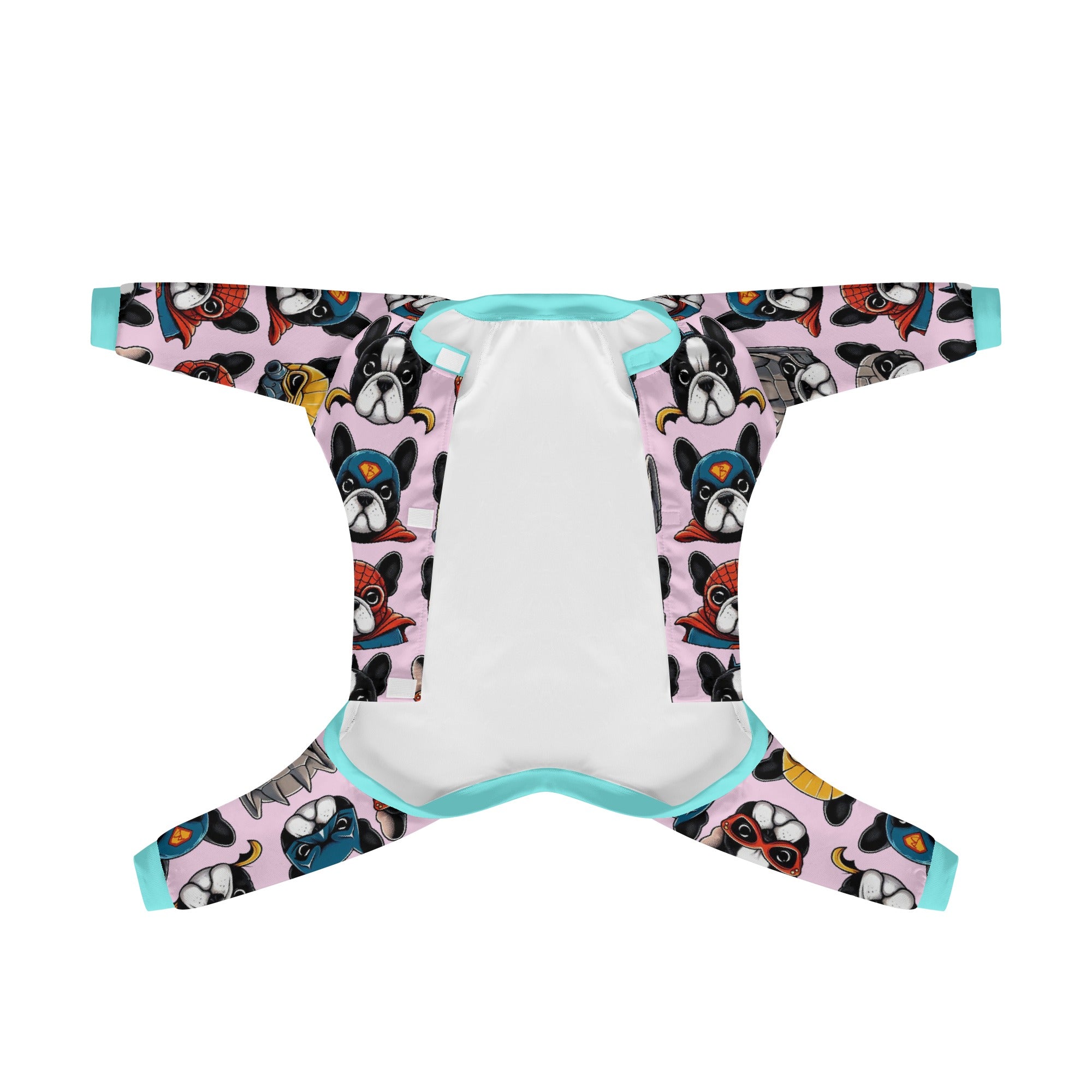 French Bulldog Cozy Pet Sleepwear for Outdoor Adventures-fadou