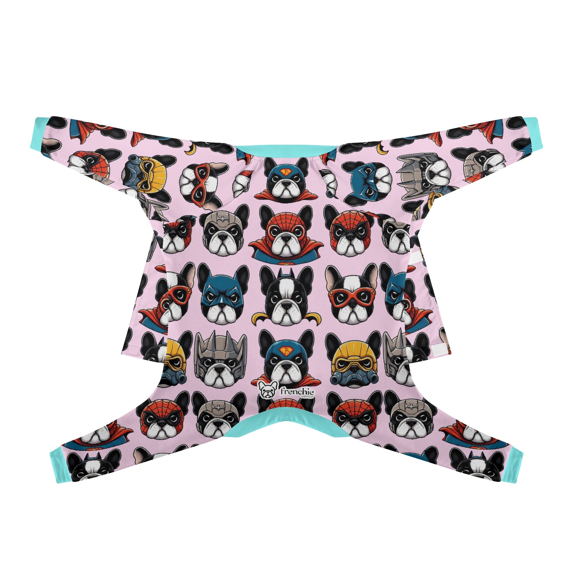 French Bulldog Cozy Pet Sleepwear for Outdoor Adventures-fadou
