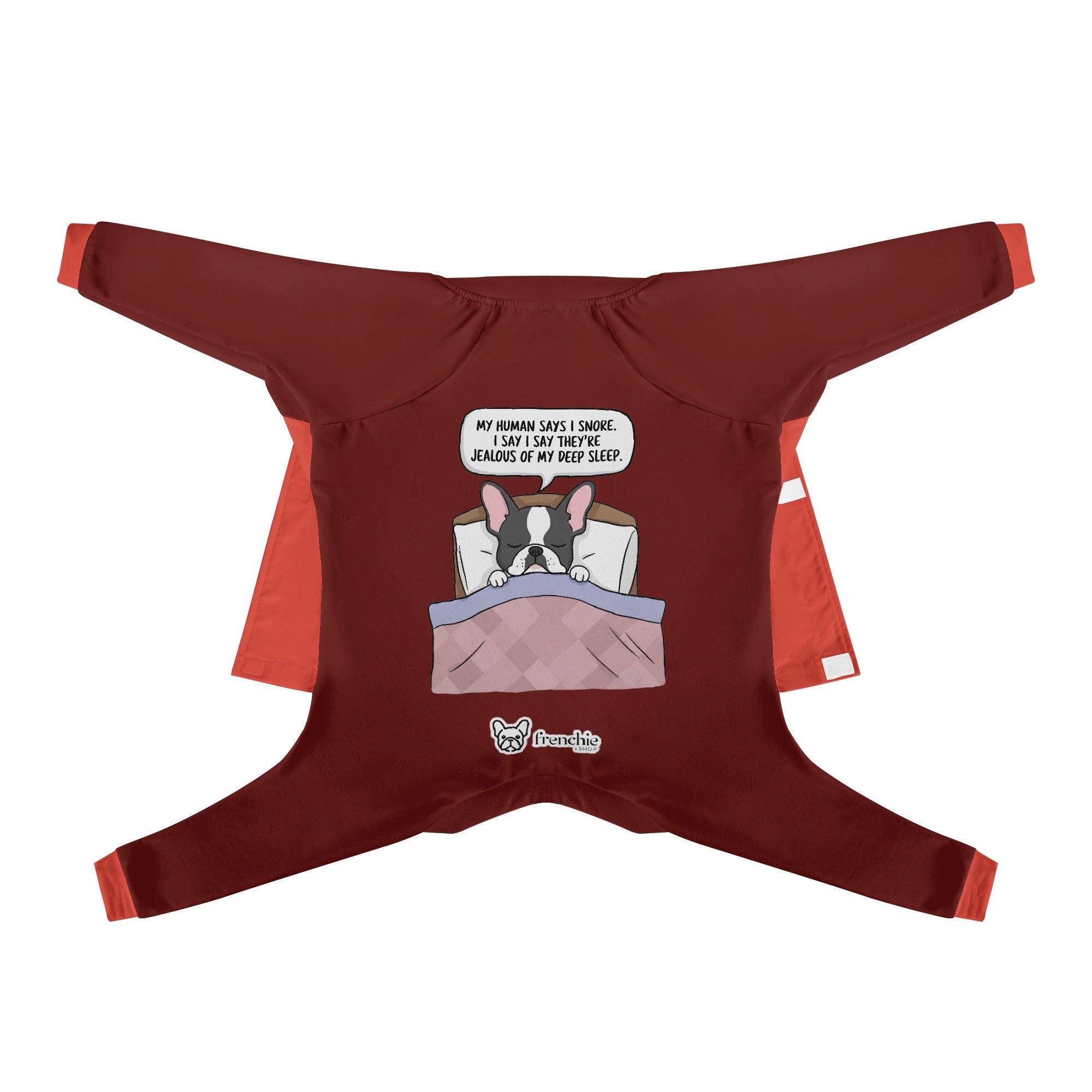 French Bulldog Ultra-Soft Night Outfit for Small Breeds-fadou