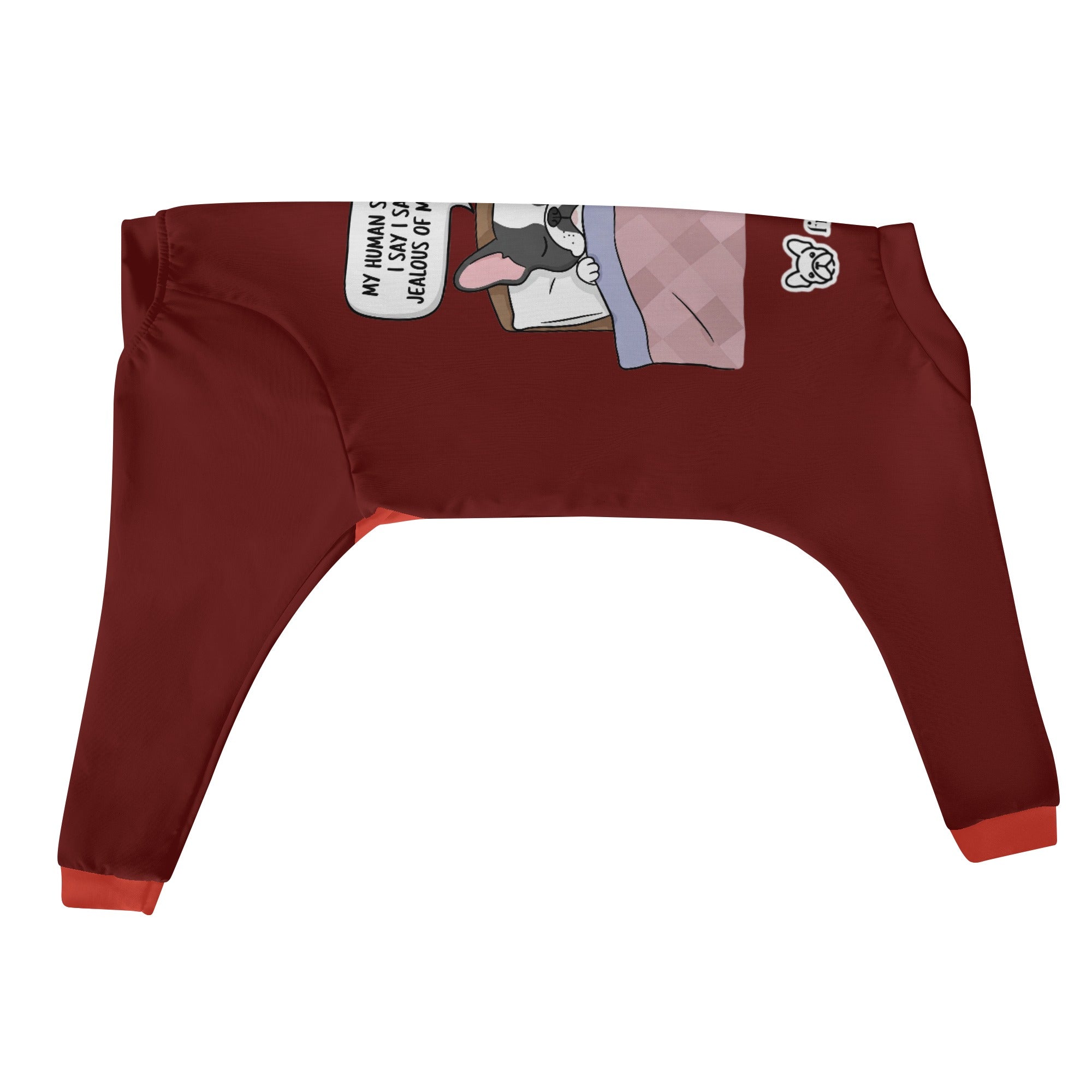 French Bulldog Ultra-Soft Night Outfit for Small Breeds-fadou