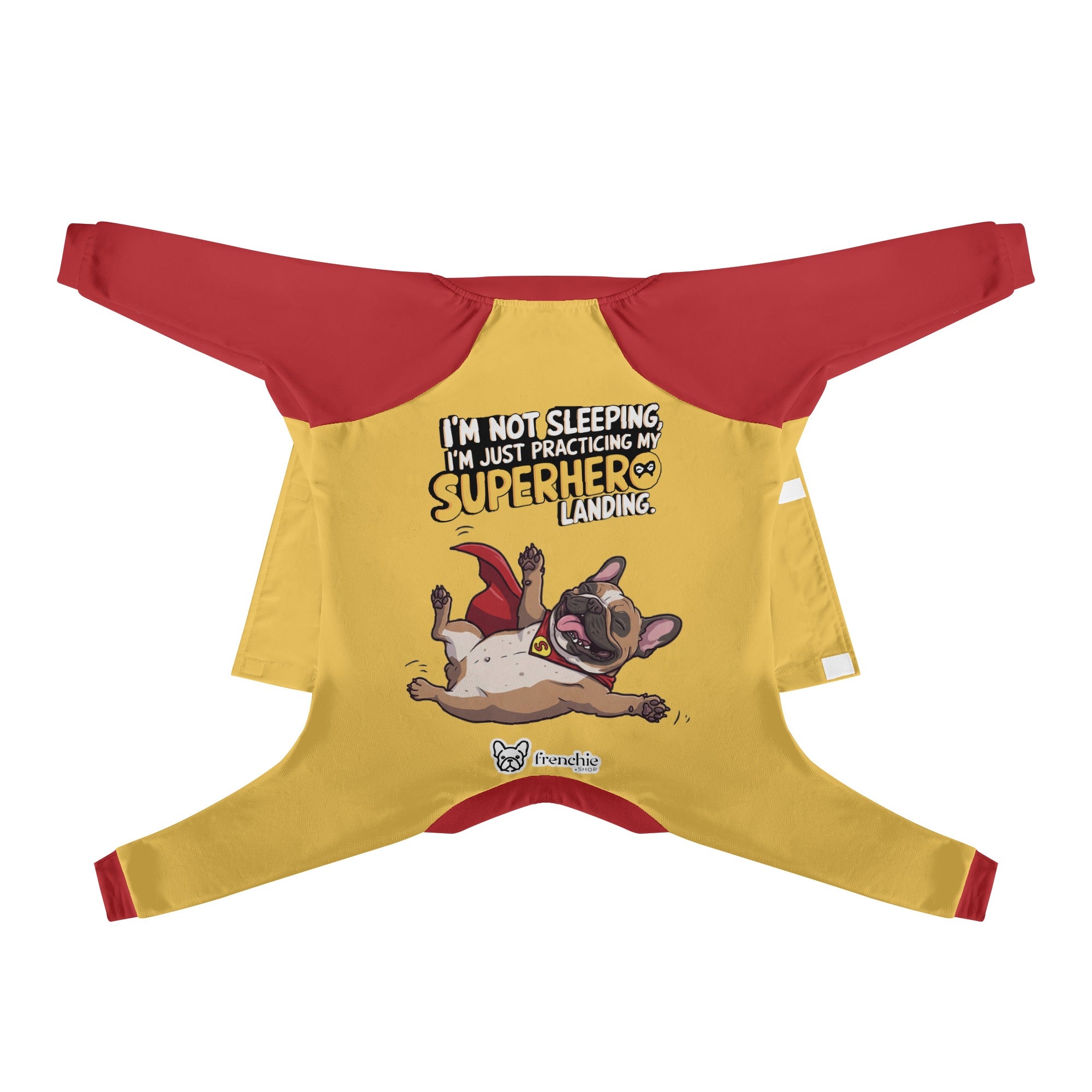 French Bulldog Stylish Dog Pajamas for Flat-Face Breeds-fadou