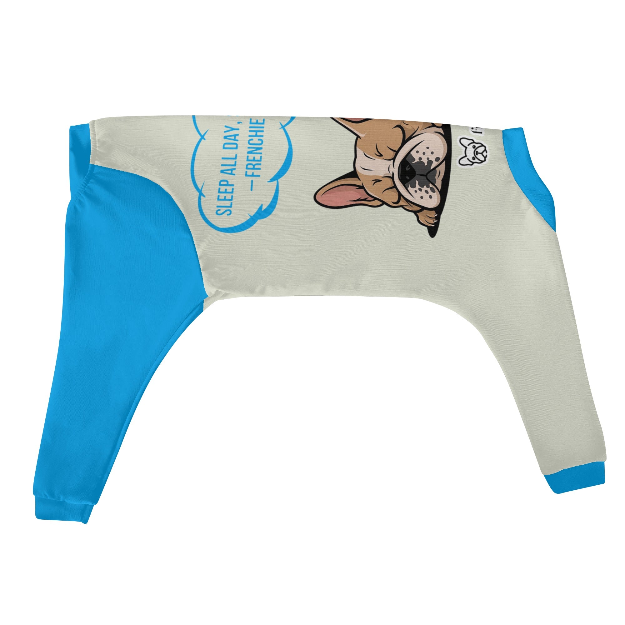 Frenchie Ultra-Soft Pet Sleepwear for Brachycephalic Dogs-fadou