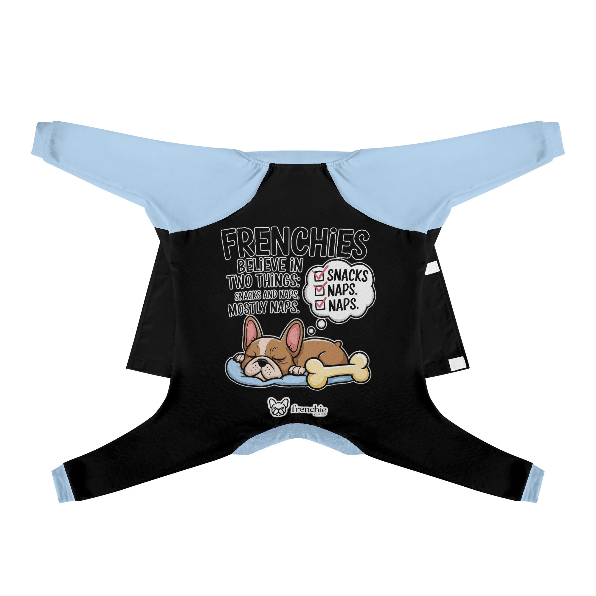 Frenchie Ultra-Soft Cozy Loungewear for Short-Nosed Dogs-fadou