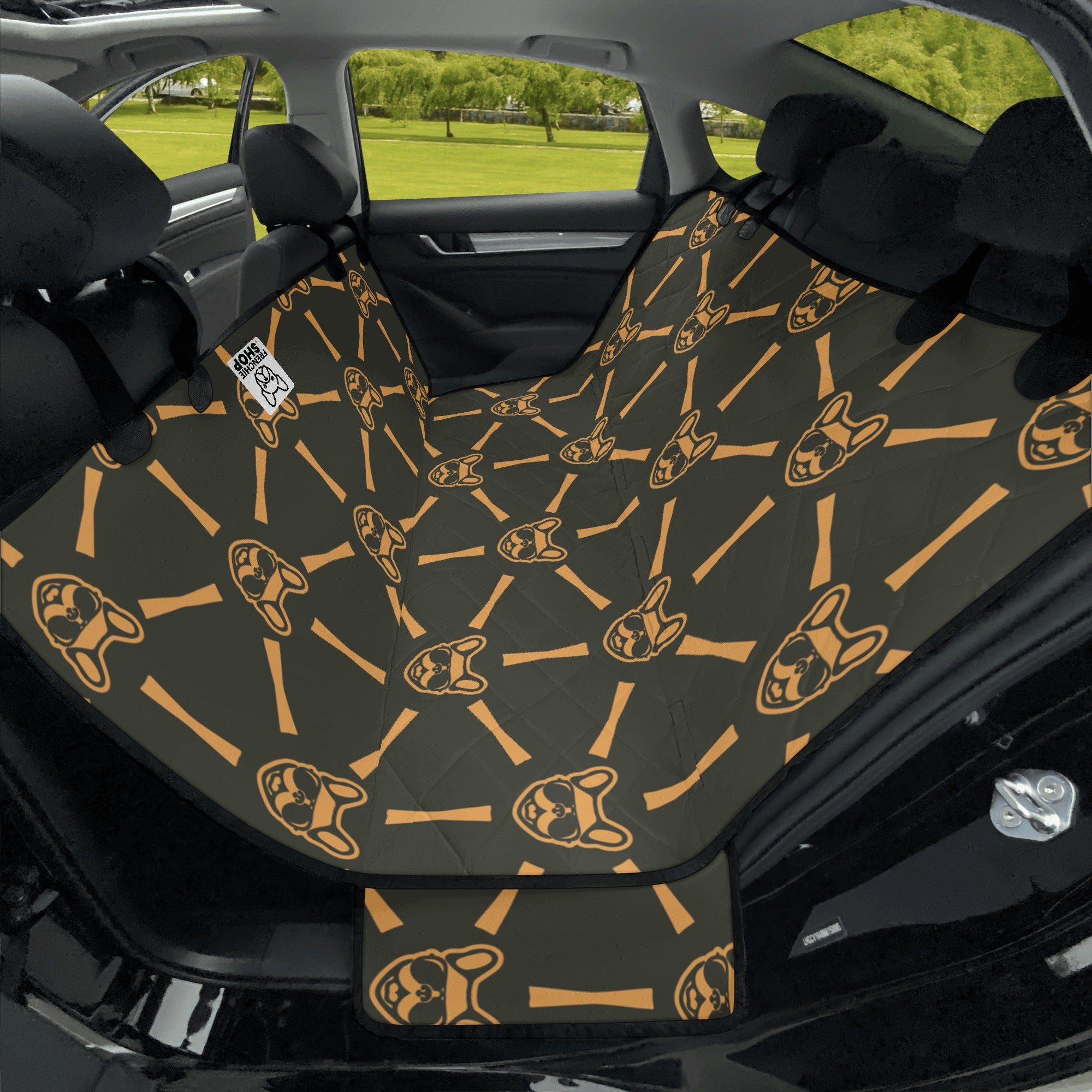 Eloy French Bulldog Seat Protector for Outdoor Adventures-fadou