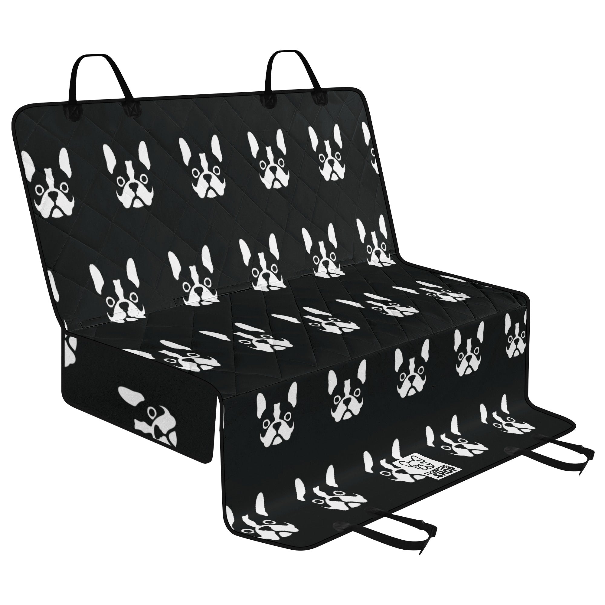 Elektra French Bulldog Car Seat Cover for Travel Comfort-fadou