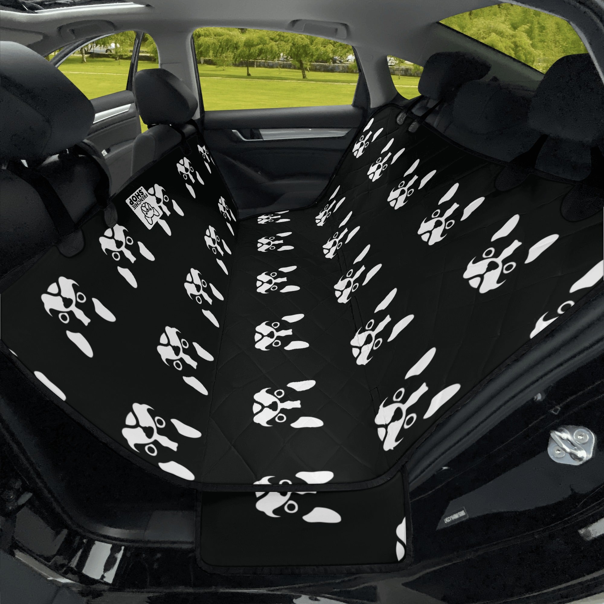 Elektra French Bulldog Car Seat Cover for Travel Comfort-fadou