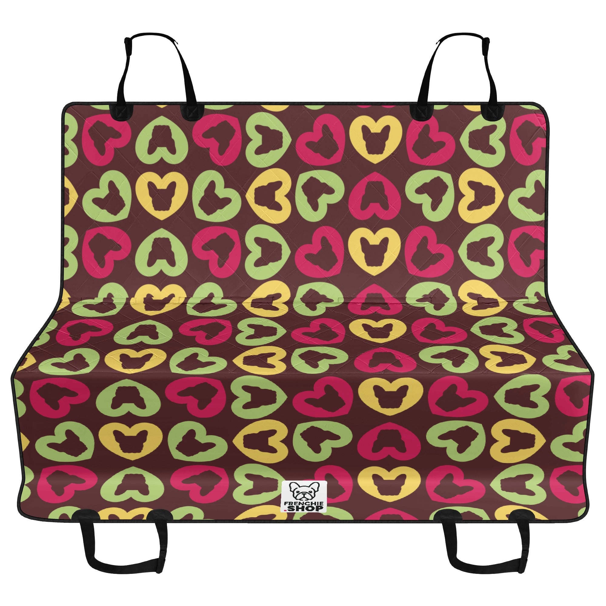Squishy French Bulldog Car Seat Cover for Travel Comfort-fadou