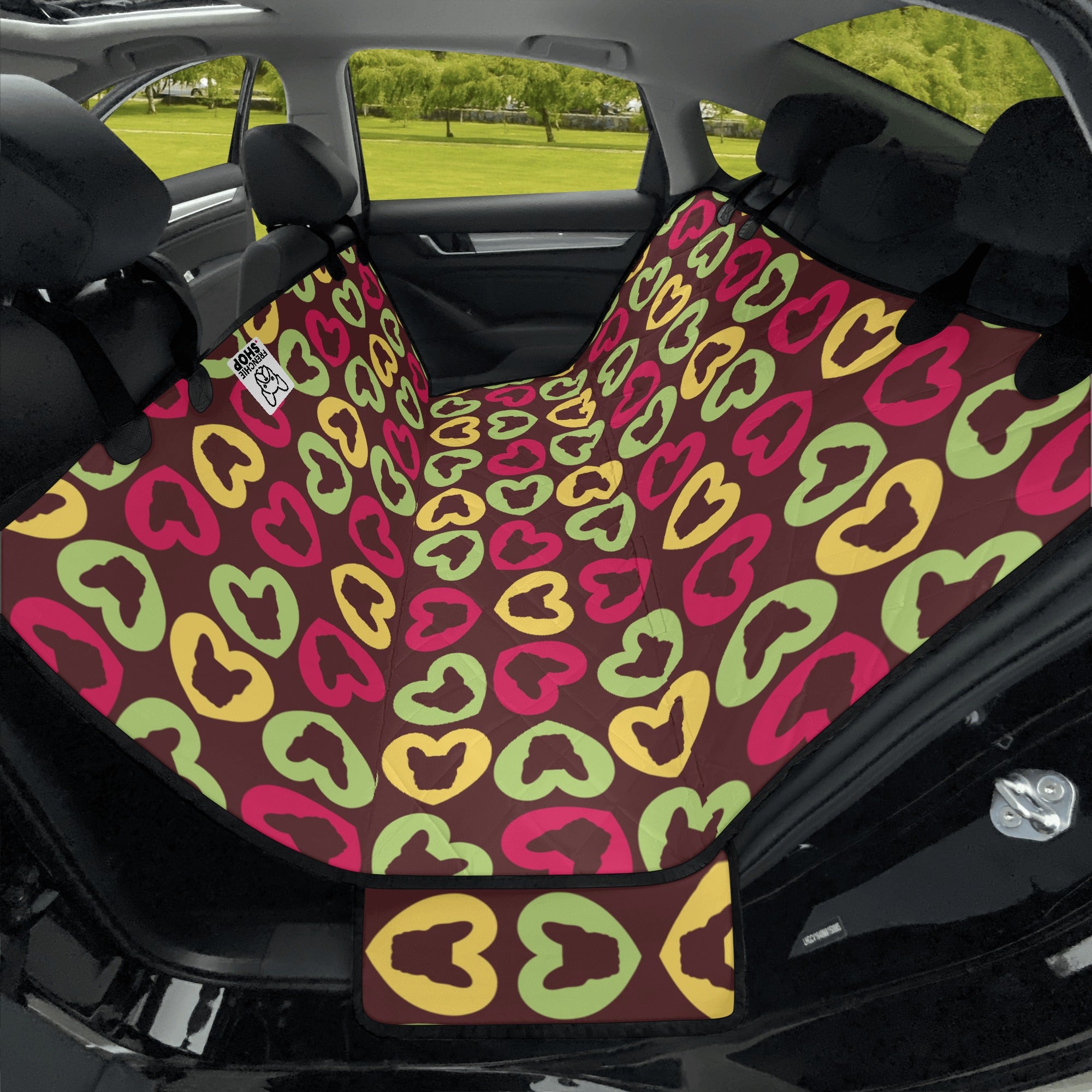 Squishy French Bulldog Car Seat Cover for Travel Comfort-fadou