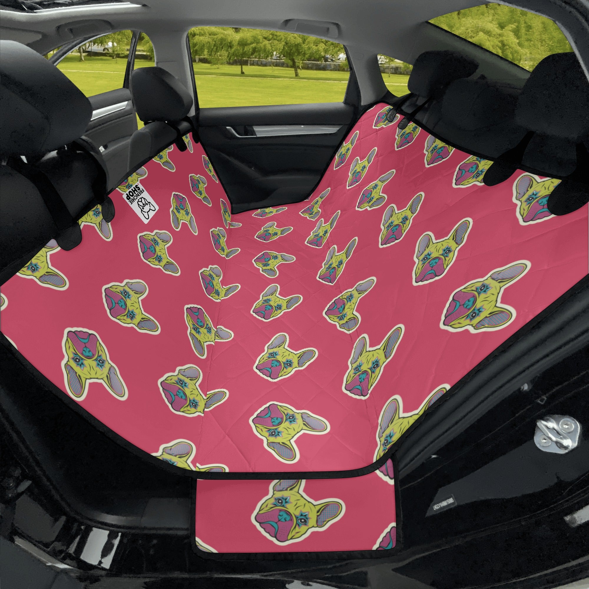 Tornado French Bulldog Car Seat Cover for Training Sessions-fadou