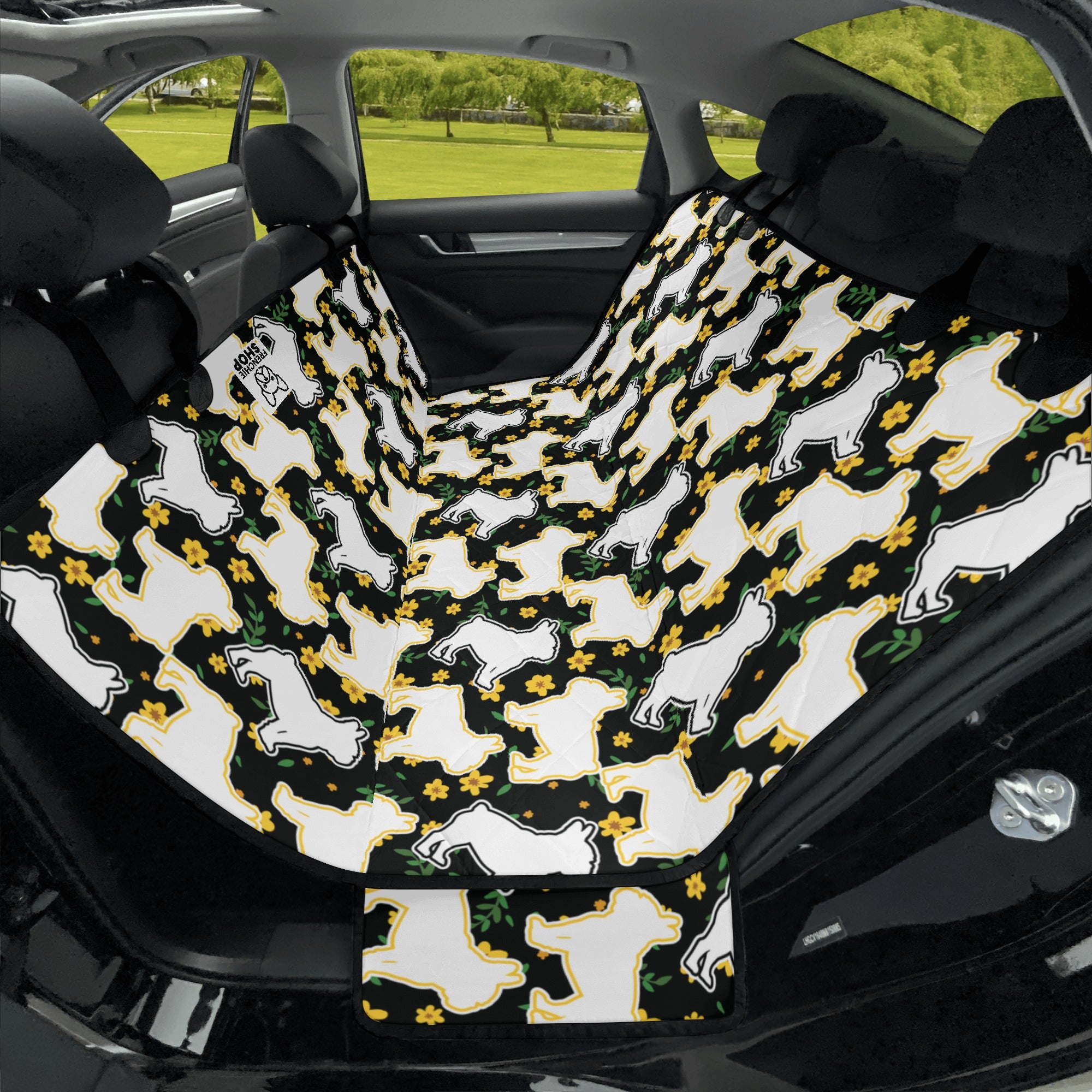 Pickle French Bulldog Car Seat Cover for Brachycephalic Dogs-fadou