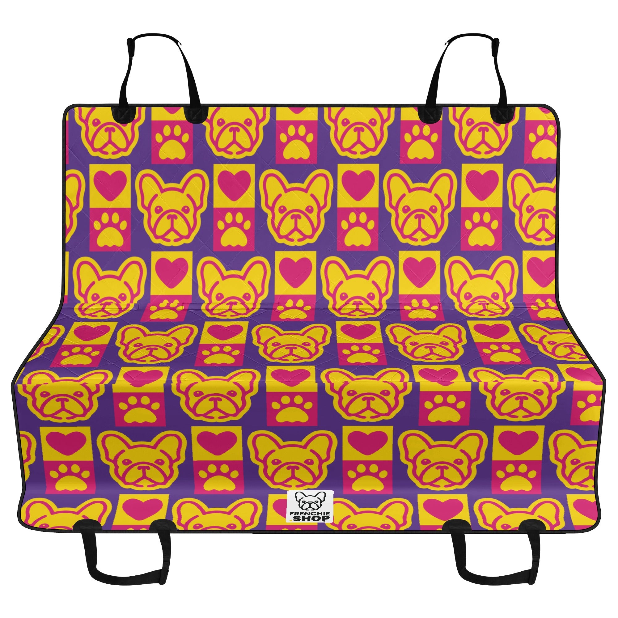 Quincy French Bulldog Car Guard for Brachycephalic Dogs-fadou