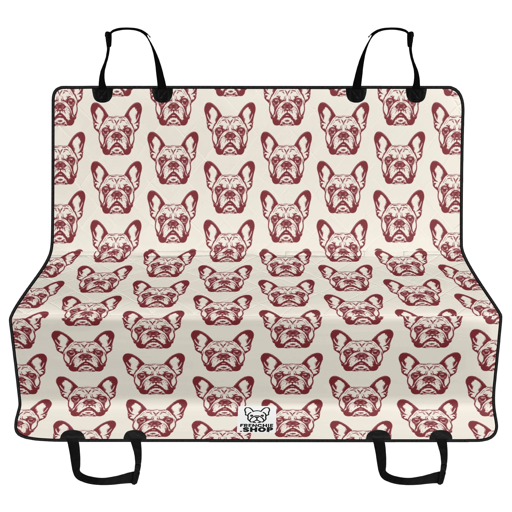 Waffle French Bulldog Seat Protector for Short-Nosed Dogs-fadou