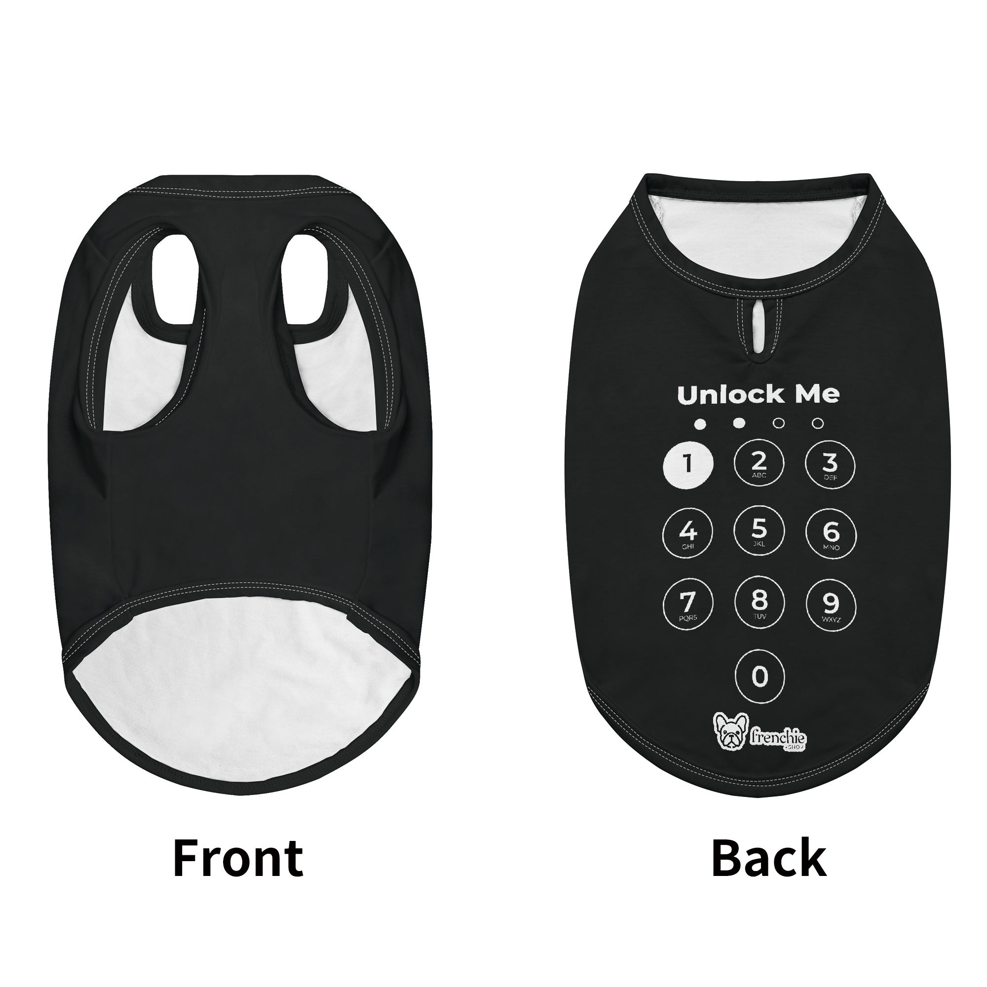 Unlock French Bulldog Dog Outfit for Brachycephalic Dogs-fadou