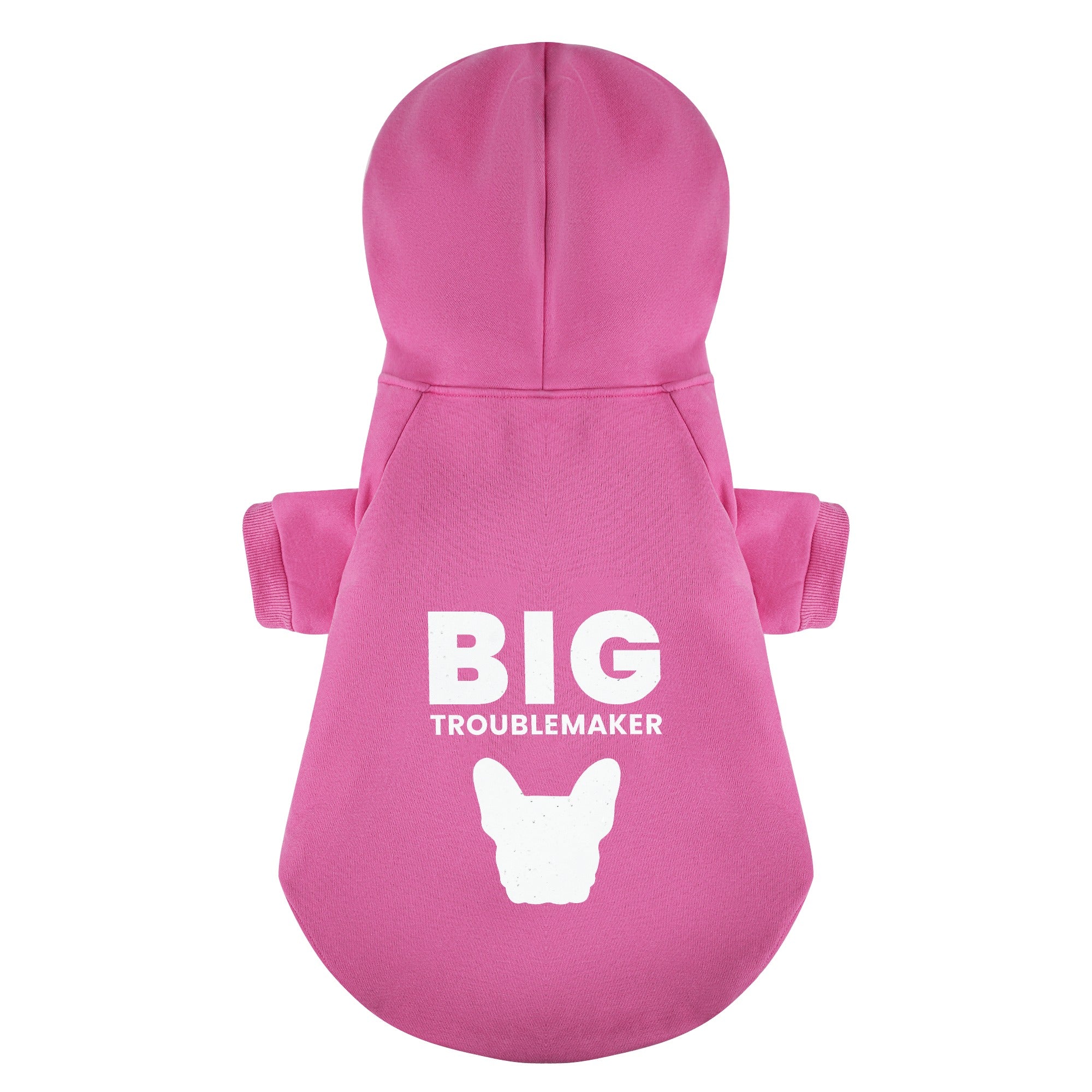 French Bulldog Personalized Dog Hoodie for Flat-Face Breeds-fadou