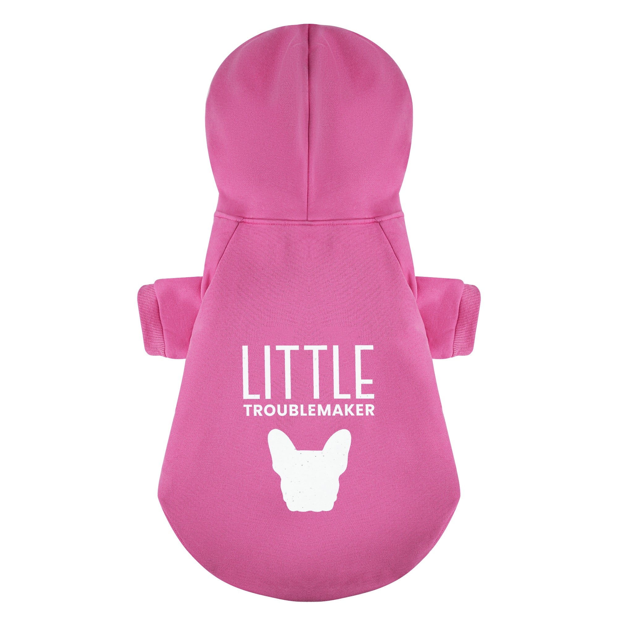 French Bulldog Personalized Dog Hoodie for Flat-Face Breeds-fadou