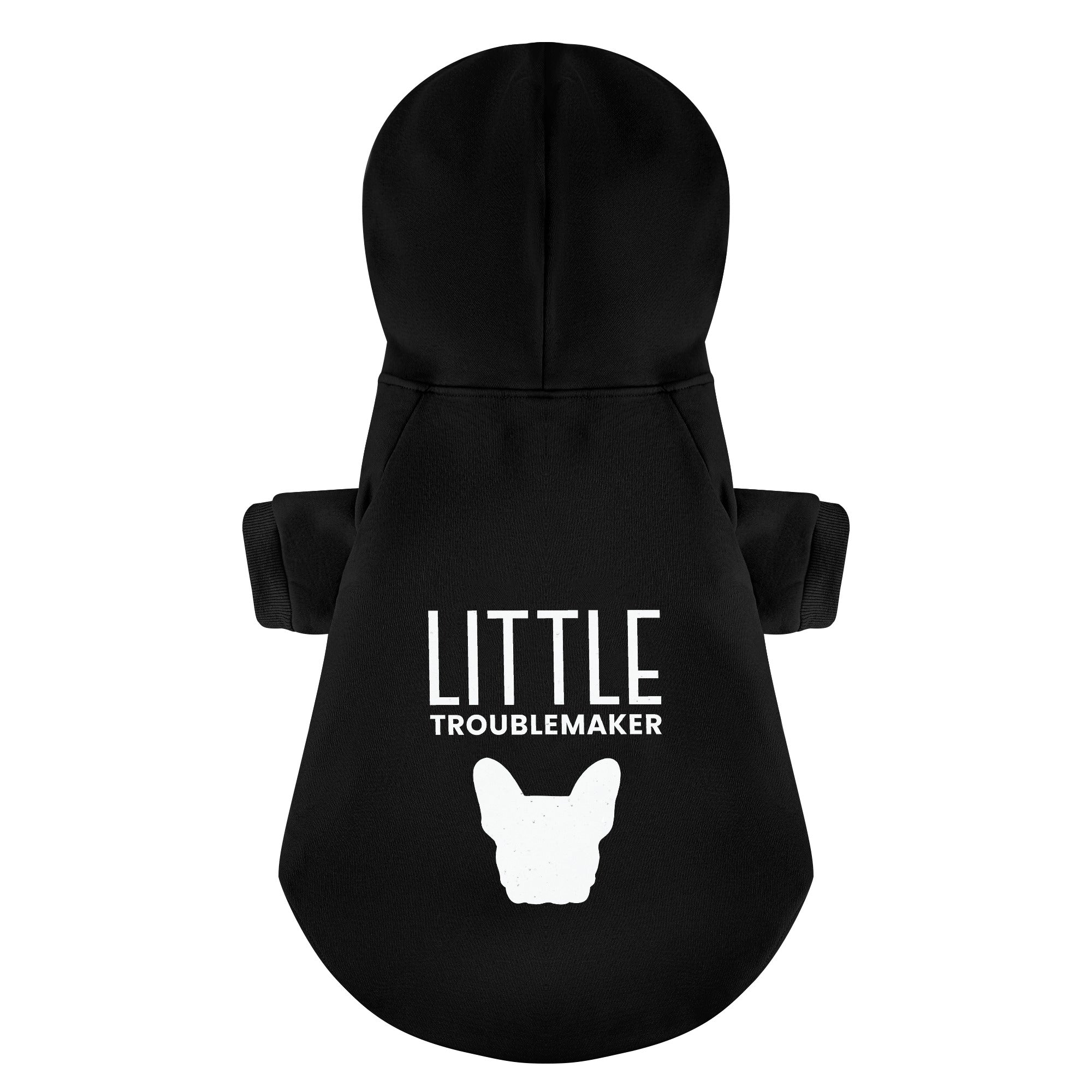 French Bulldog Personalized Dog Hoodie for Flat-Face Breeds-fadou