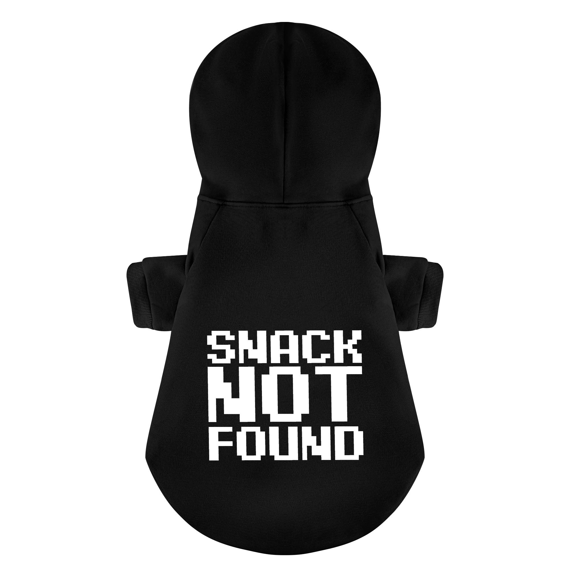 Snack French Bulldog Fleece Hoodie for Outdoor Adventures-fadou