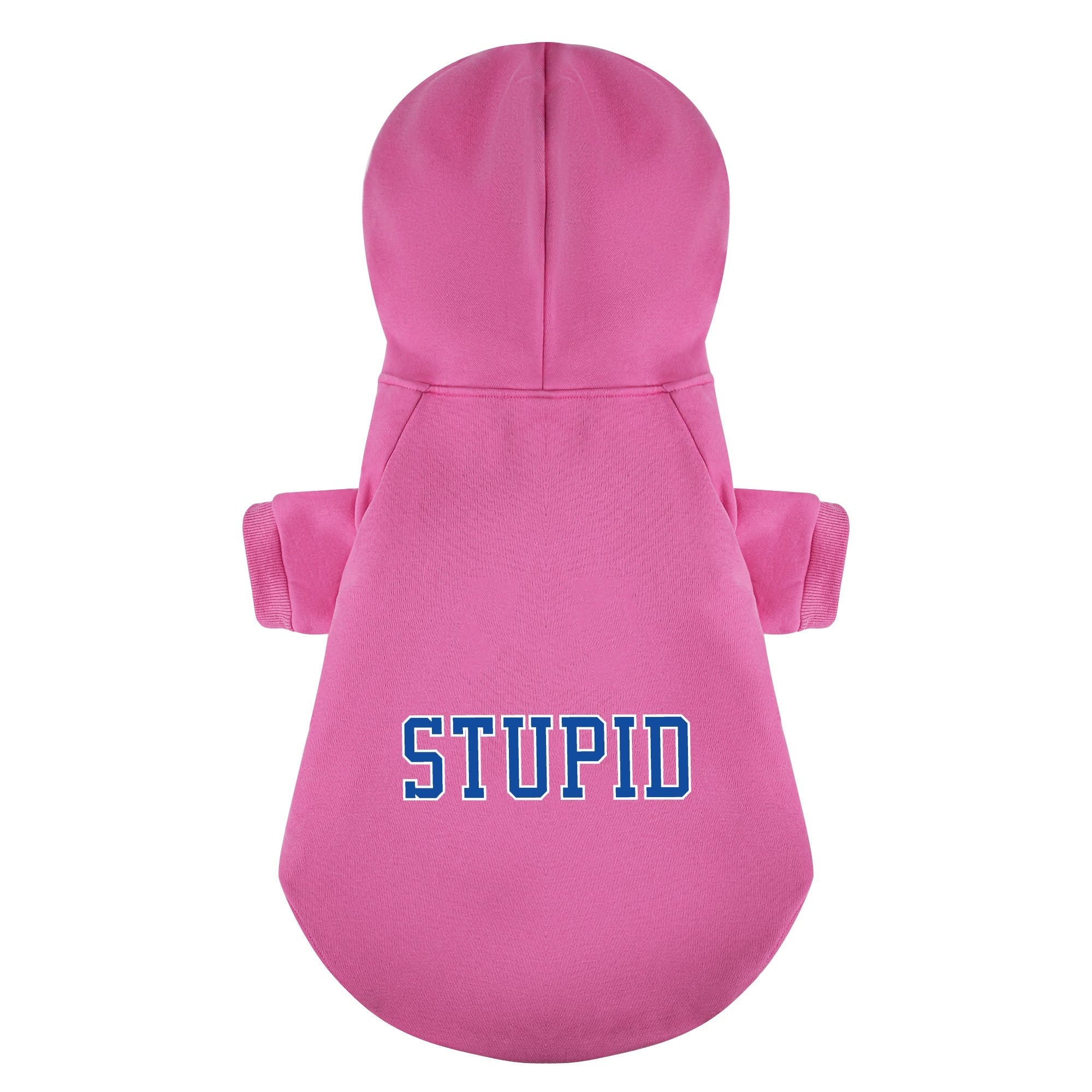 Stupid French Bulldog Dog Hoodie for Brachycephalic Dogs-fadou