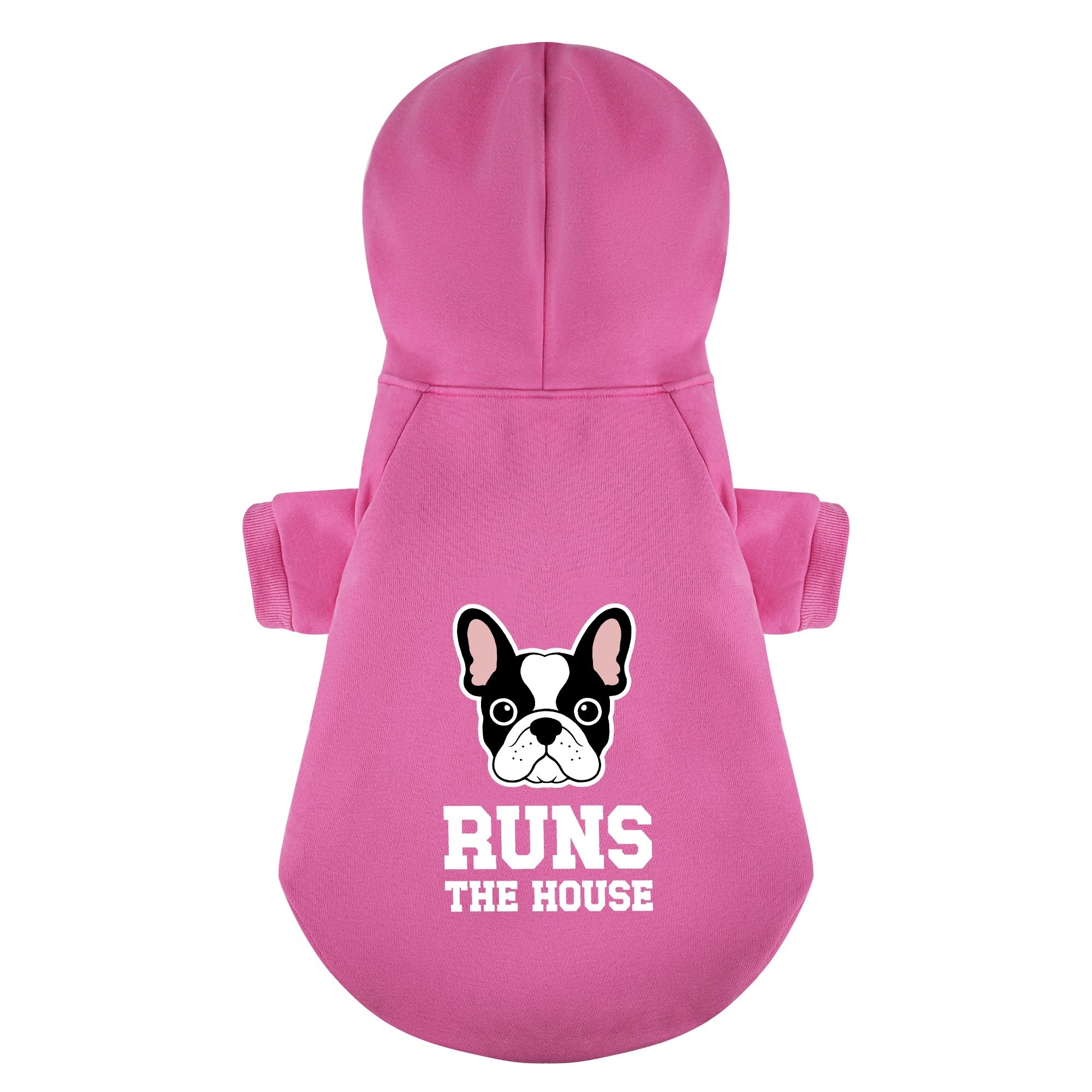 Runs French Bulldog Pet Sweatshirt for Training Sessions-fadou