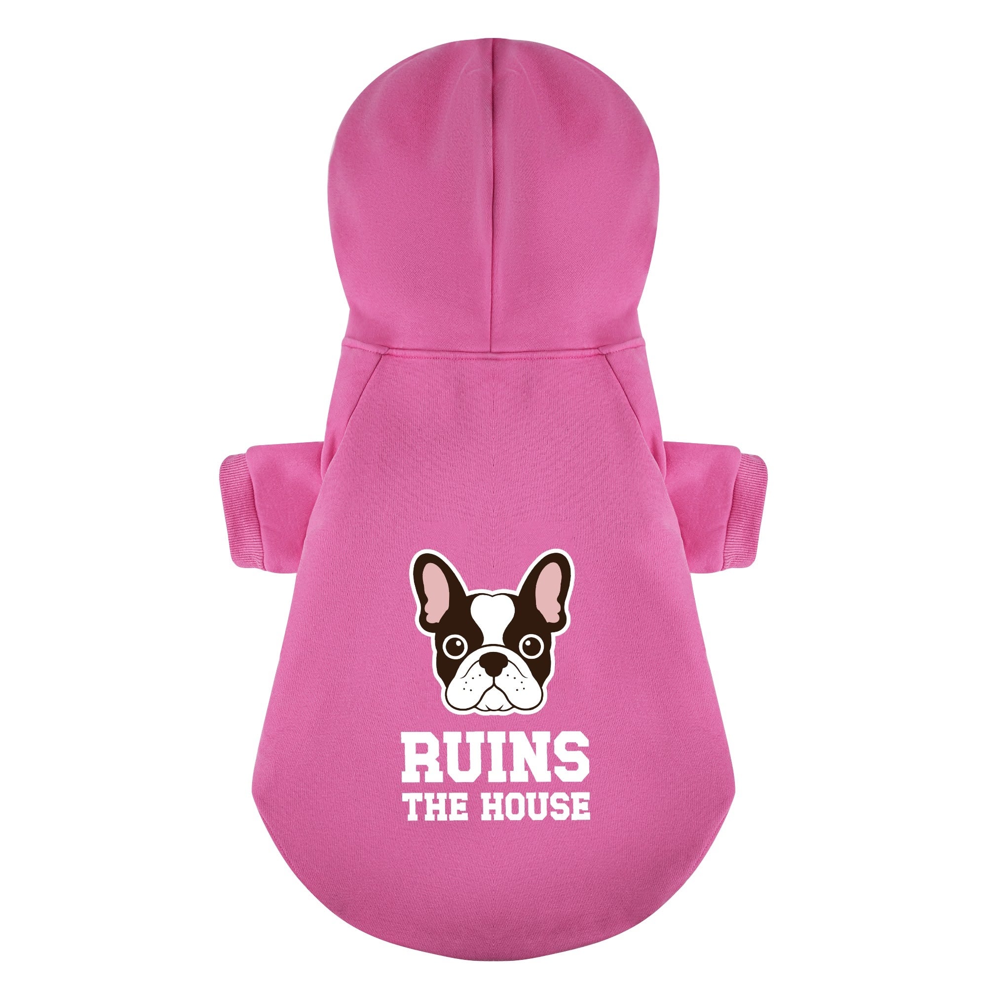 Runs French Bulldog Pet Sweatshirt for Training Sessions-fadou