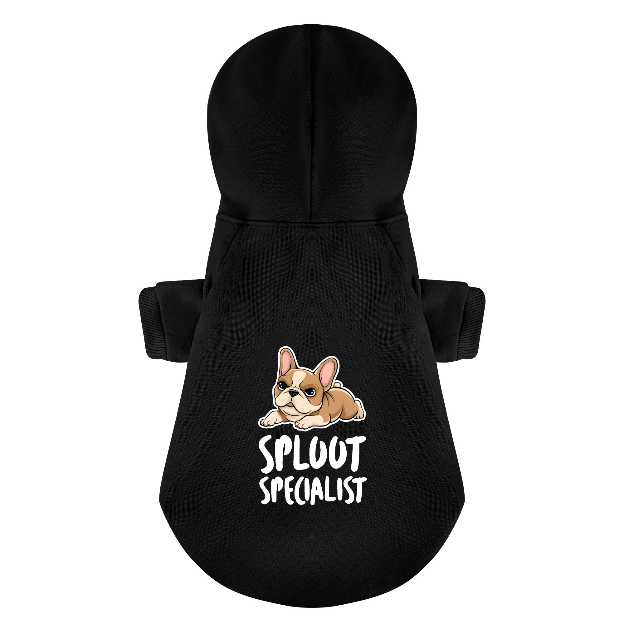 Zoomies French Bulldog Cozy Hoodie for Training Sessions-fadou