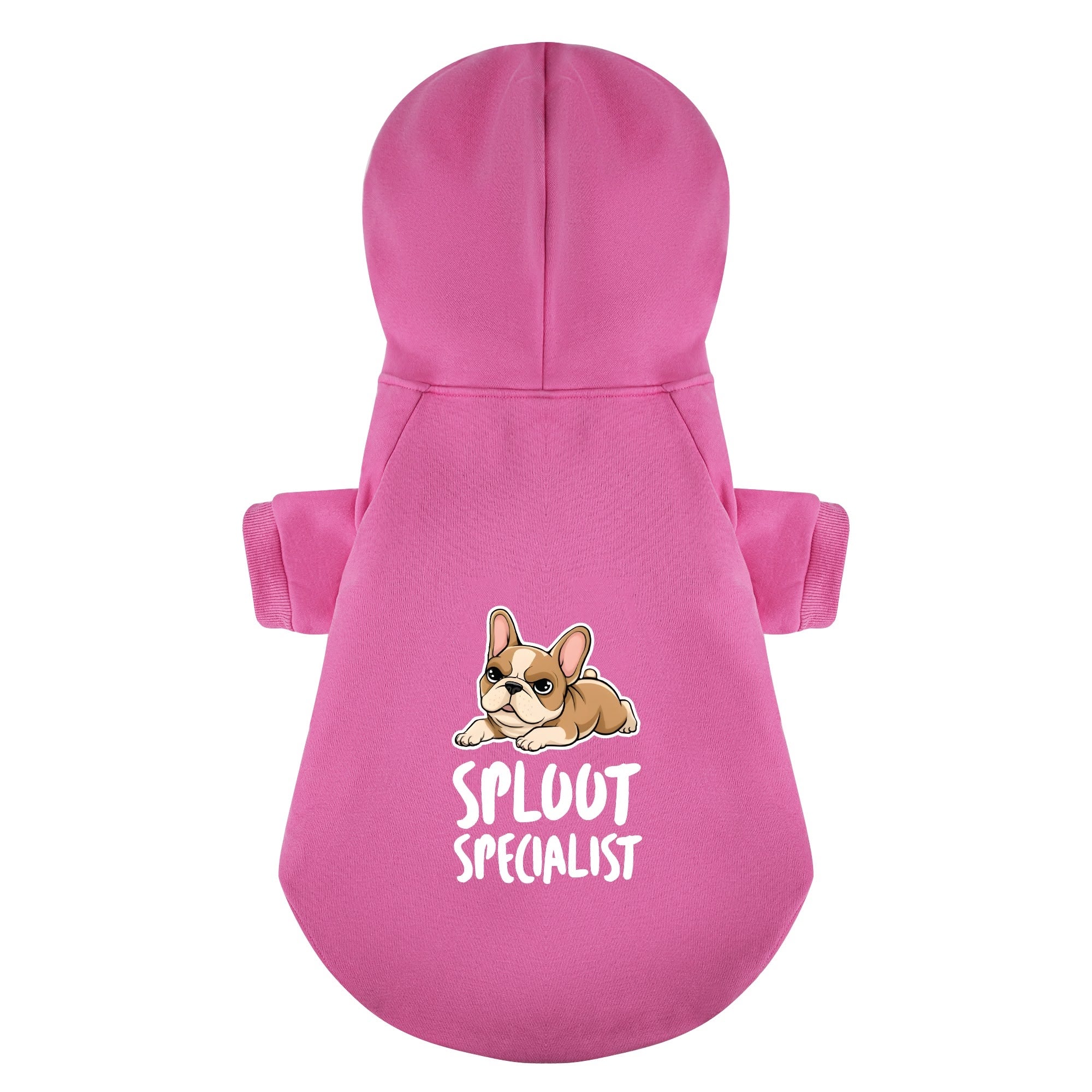 Zoomies French Bulldog Cozy Hoodie for Training Sessions-fadou