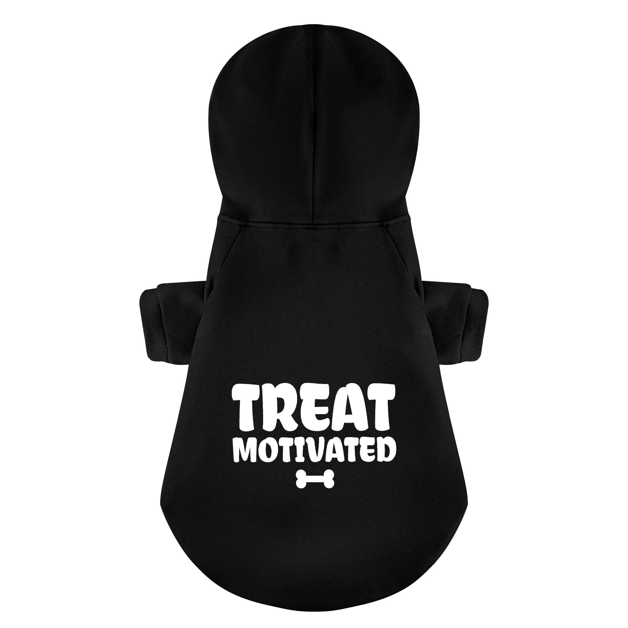 Treat French Bulldog Fleece Hoodie for Flat-Face Breeds-fadou