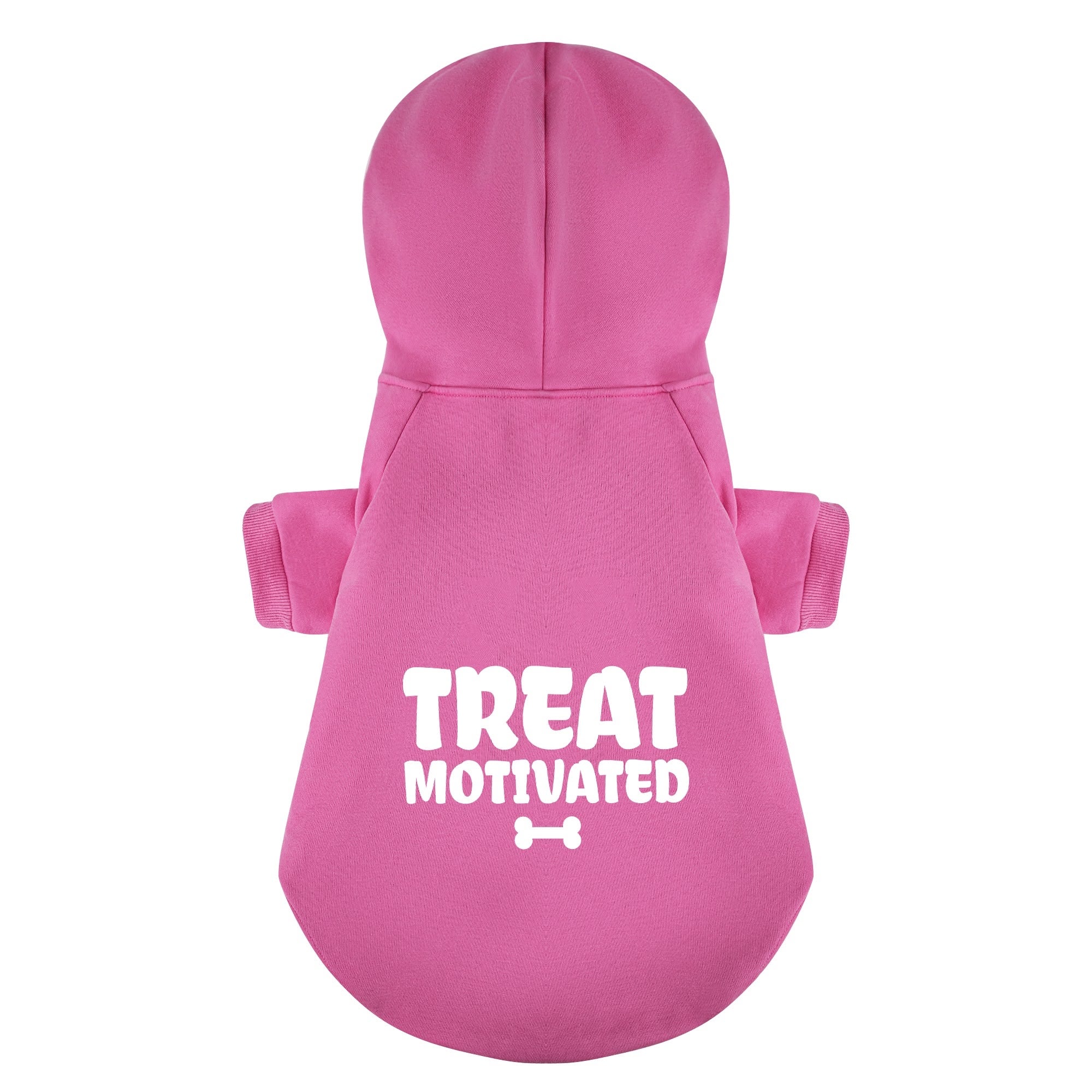 Treat French Bulldog Fleece Hoodie for Flat-Face Breeds-fadou