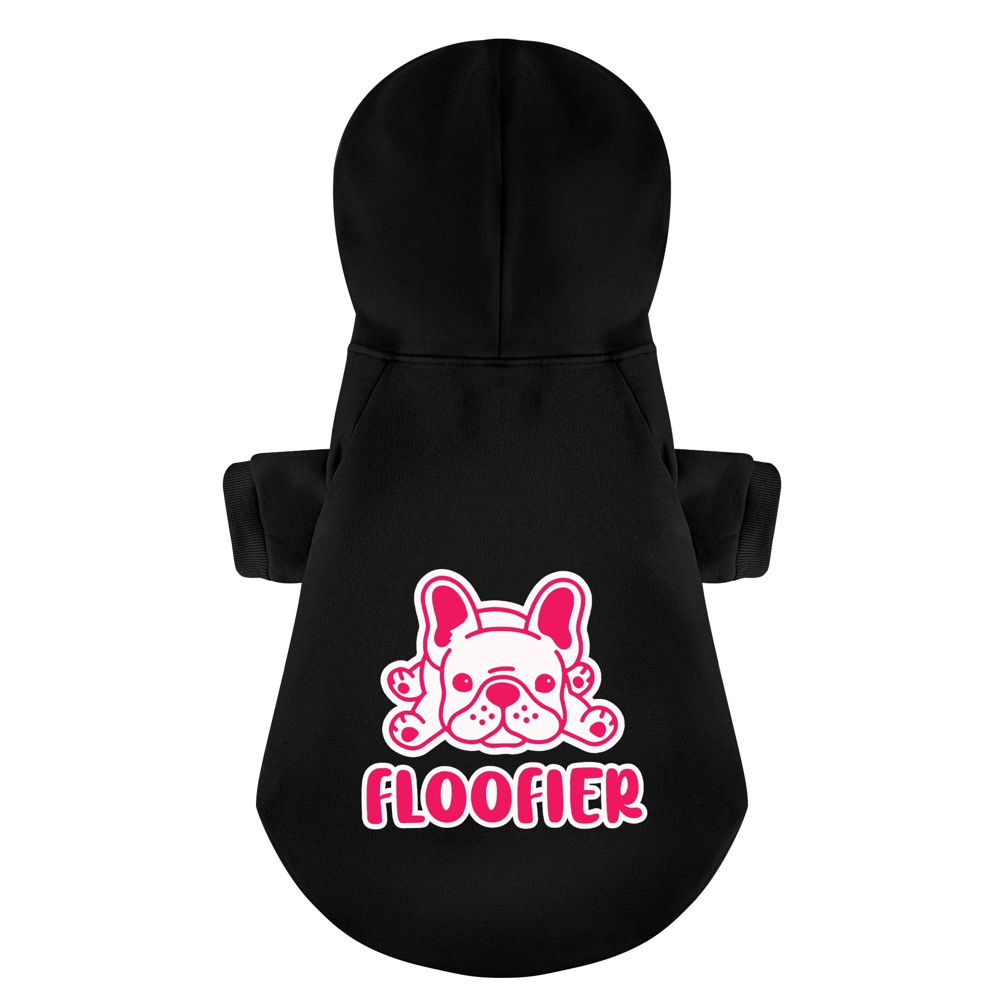 French Bulldog Personalized Dog Hoodie for Brachycephalic Dogs-fadou