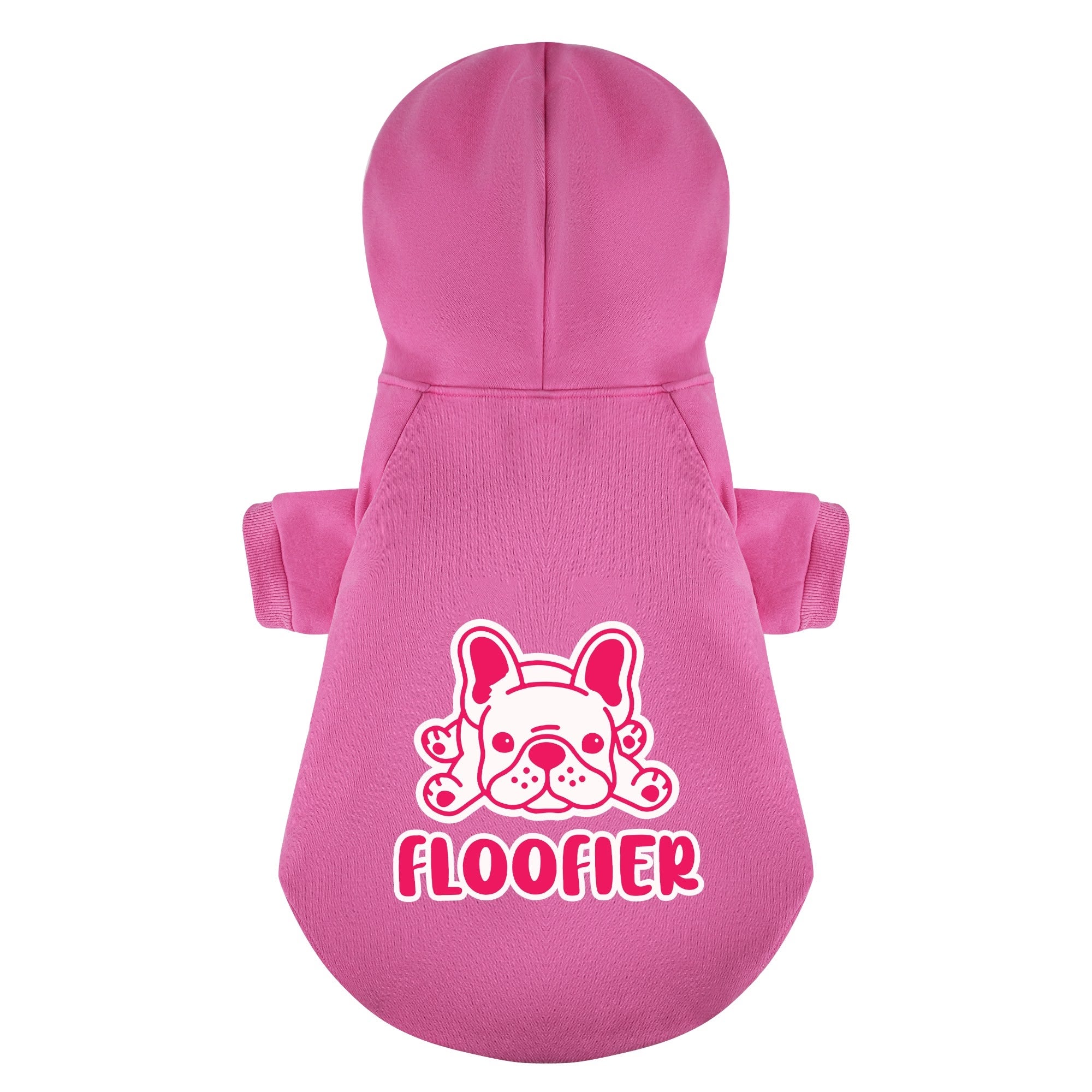 French Bulldog Personalized Dog Hoodie for Brachycephalic Dogs-fadou