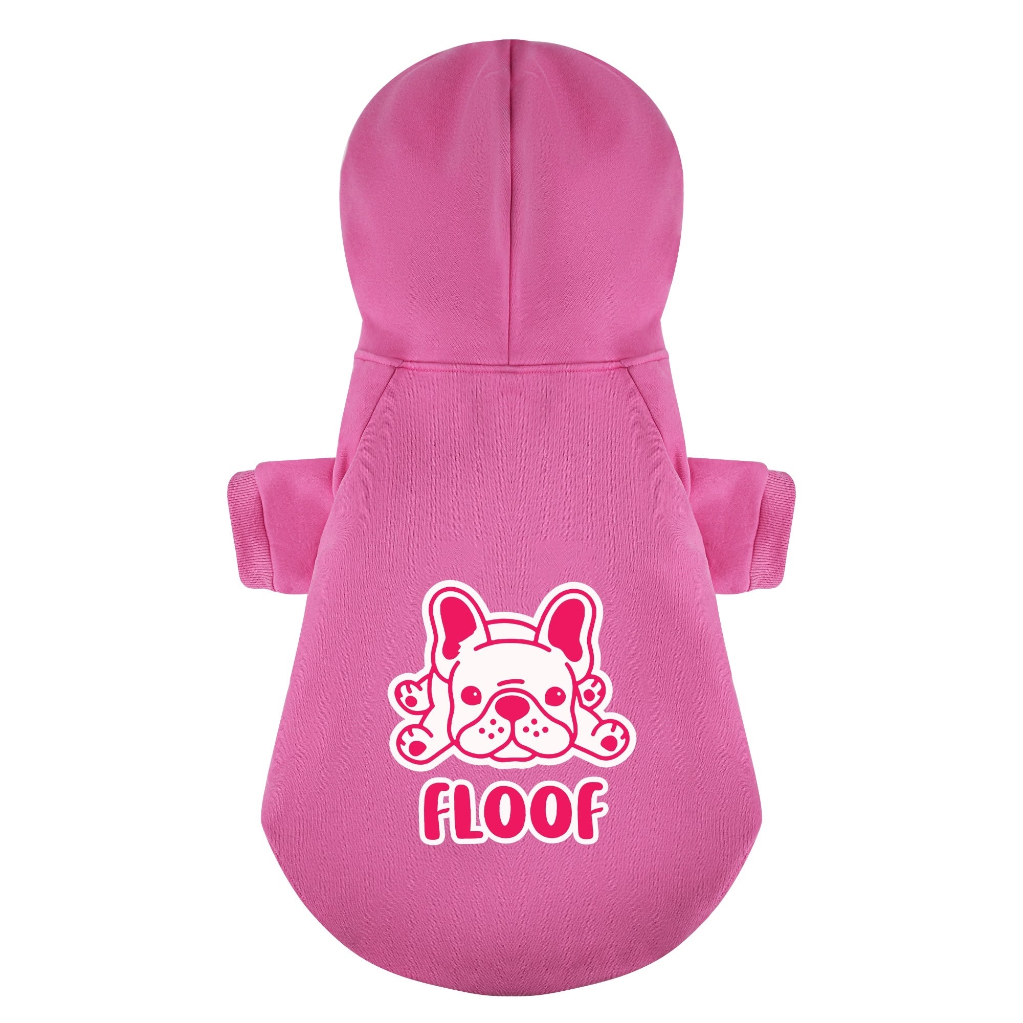 French Bulldog Personalized Dog Hoodie for Brachycephalic Dogs-fadou
