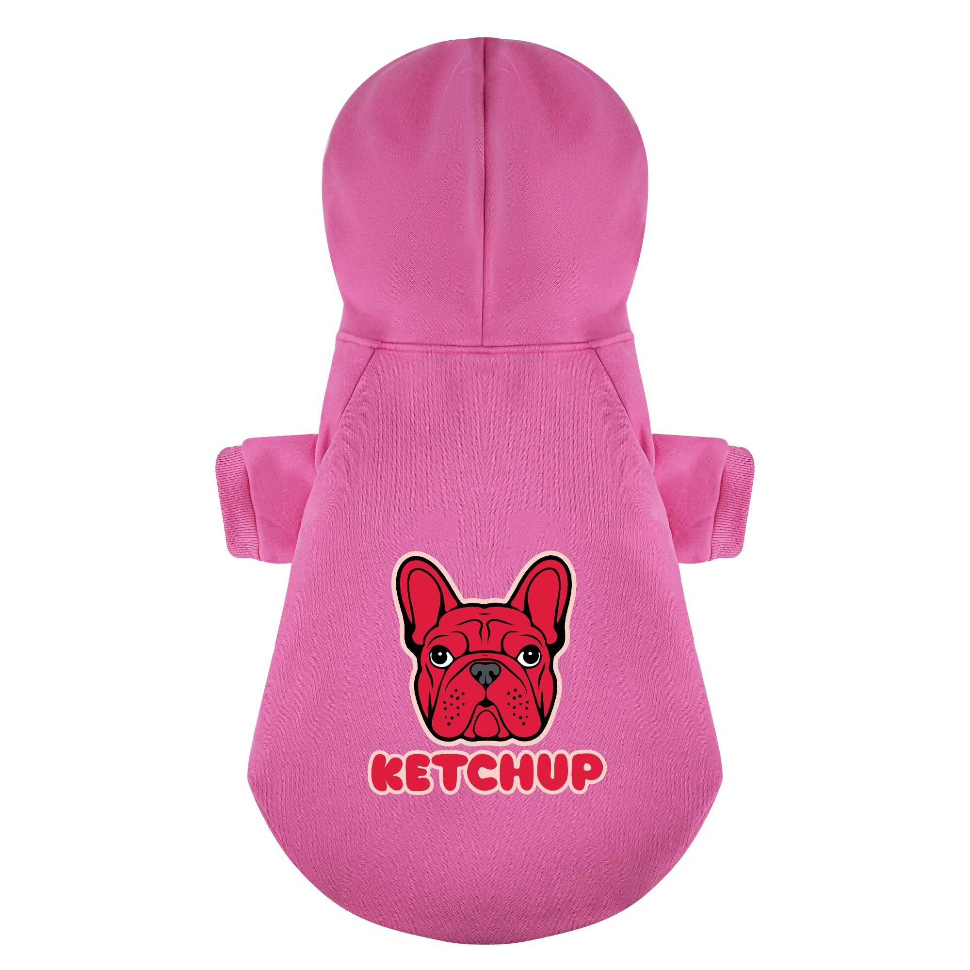 Mustard French Bulldog Dog Hoodie for Training Sessions-fadou