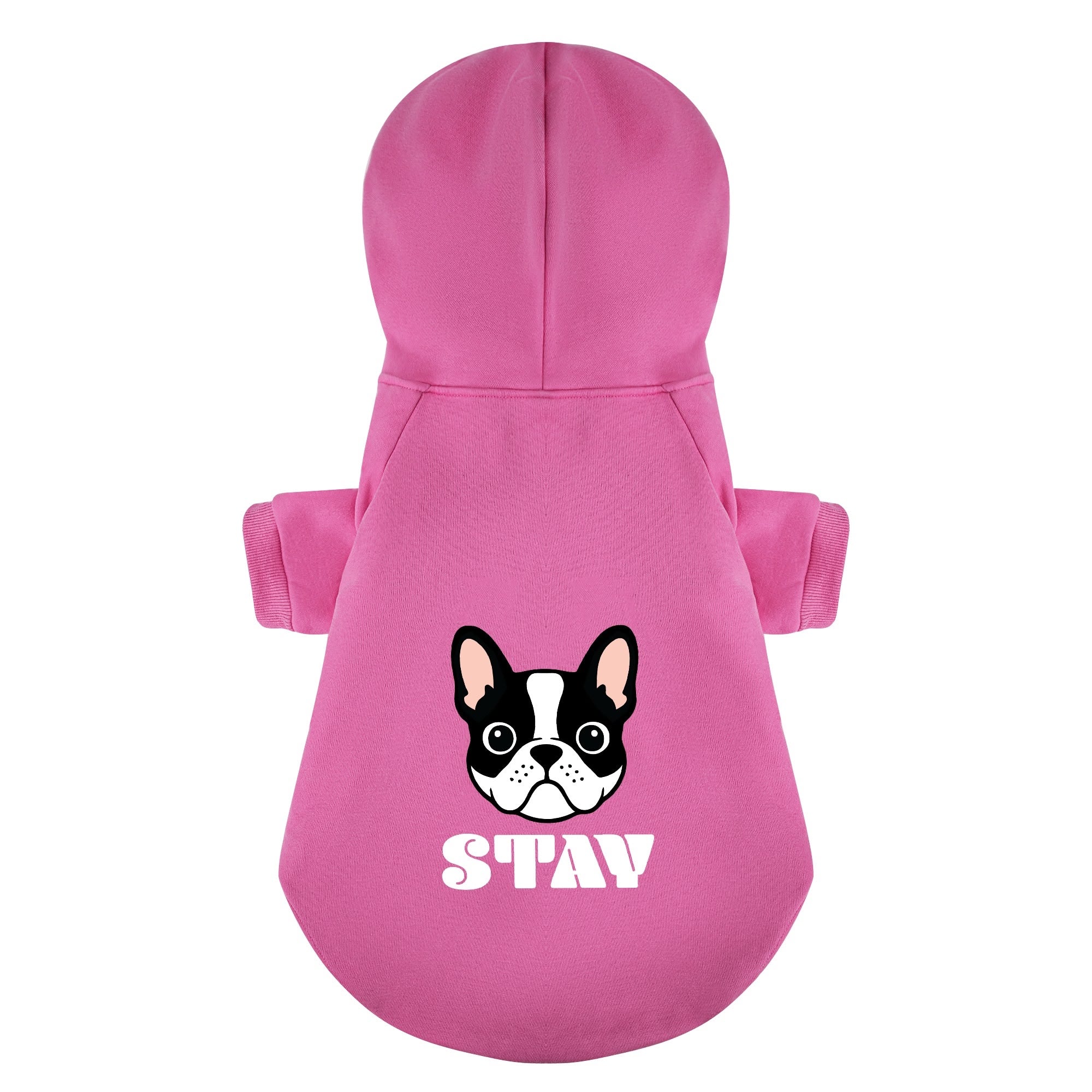 STAY French Bulldog Pet Sweatshirt for Brachycephalic Dogs-fadou
