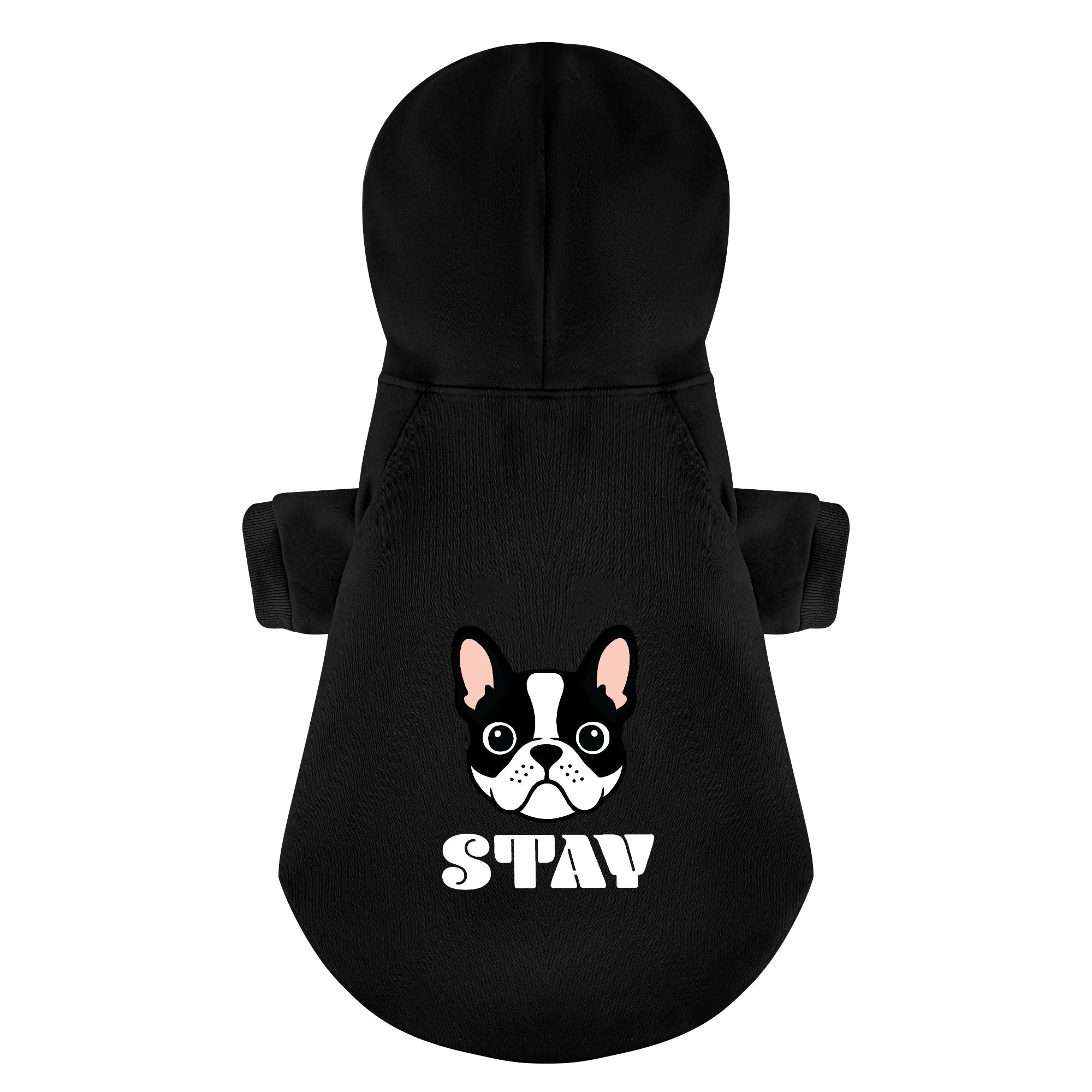 STAY French Bulldog Pet Sweatshirt for Brachycephalic Dogs-fadou