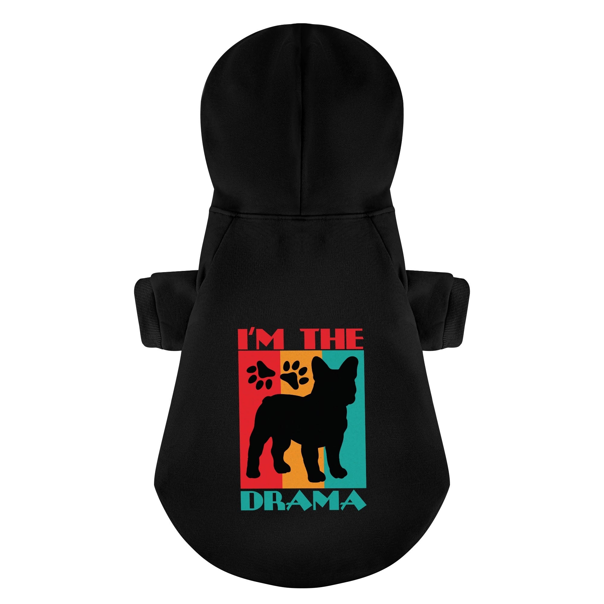 French Bulldog Personalized Pet Sweatshirt for Brachycephalic Dogs-fadou