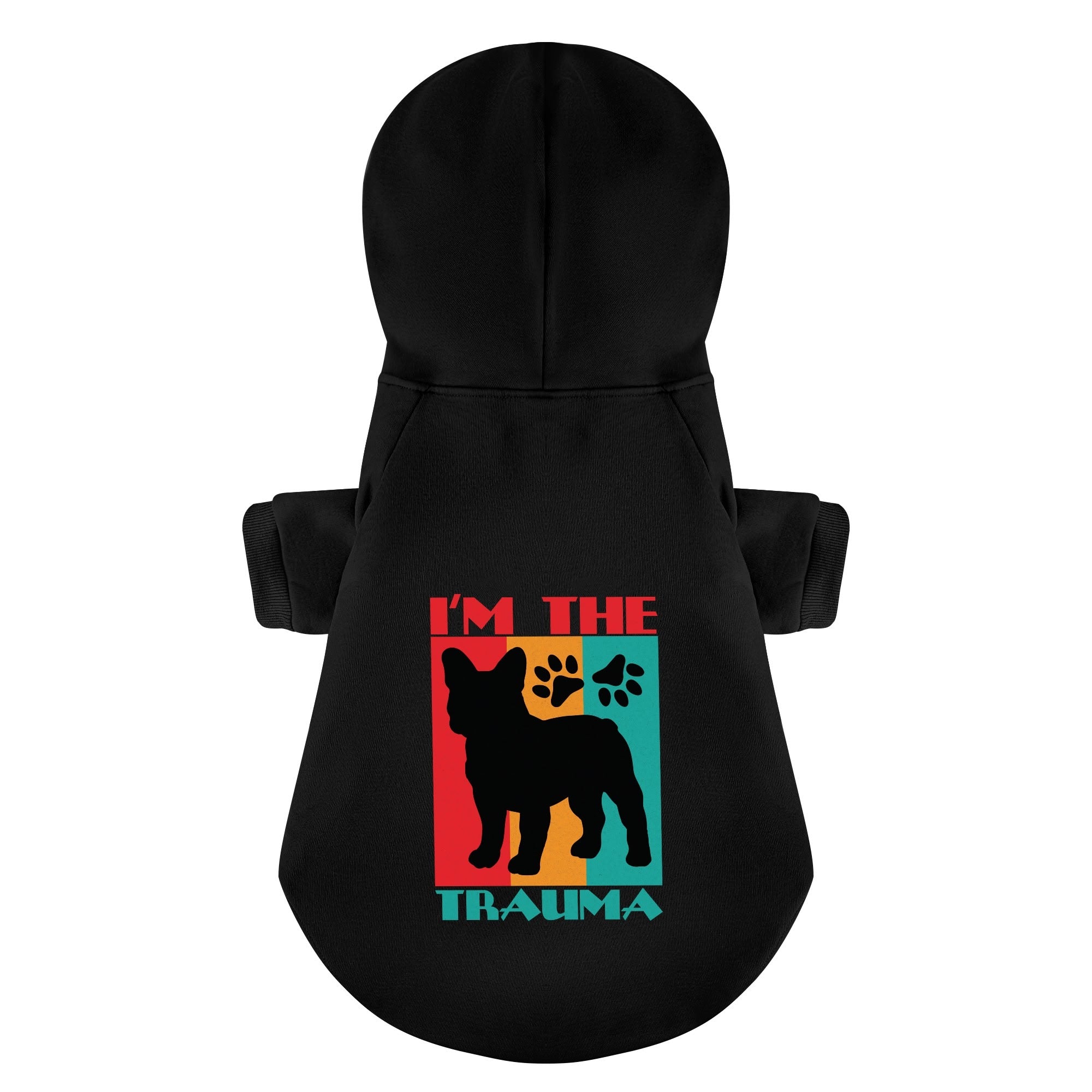 French Bulldog Personalized Pet Sweatshirt for Brachycephalic Dogs-fadou