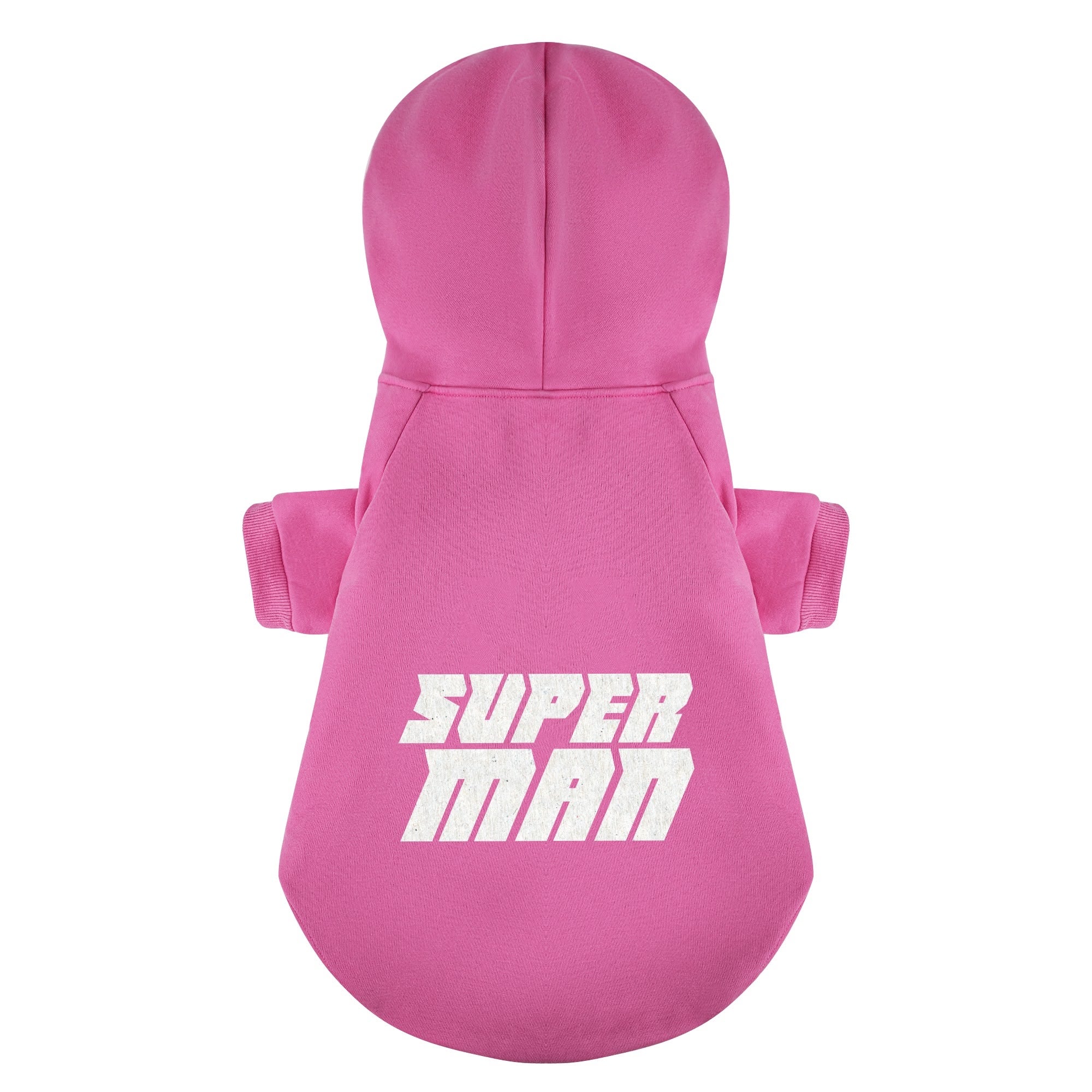Superman French Bulldog Pet Sweatshirt for Playtime Fun-fadou